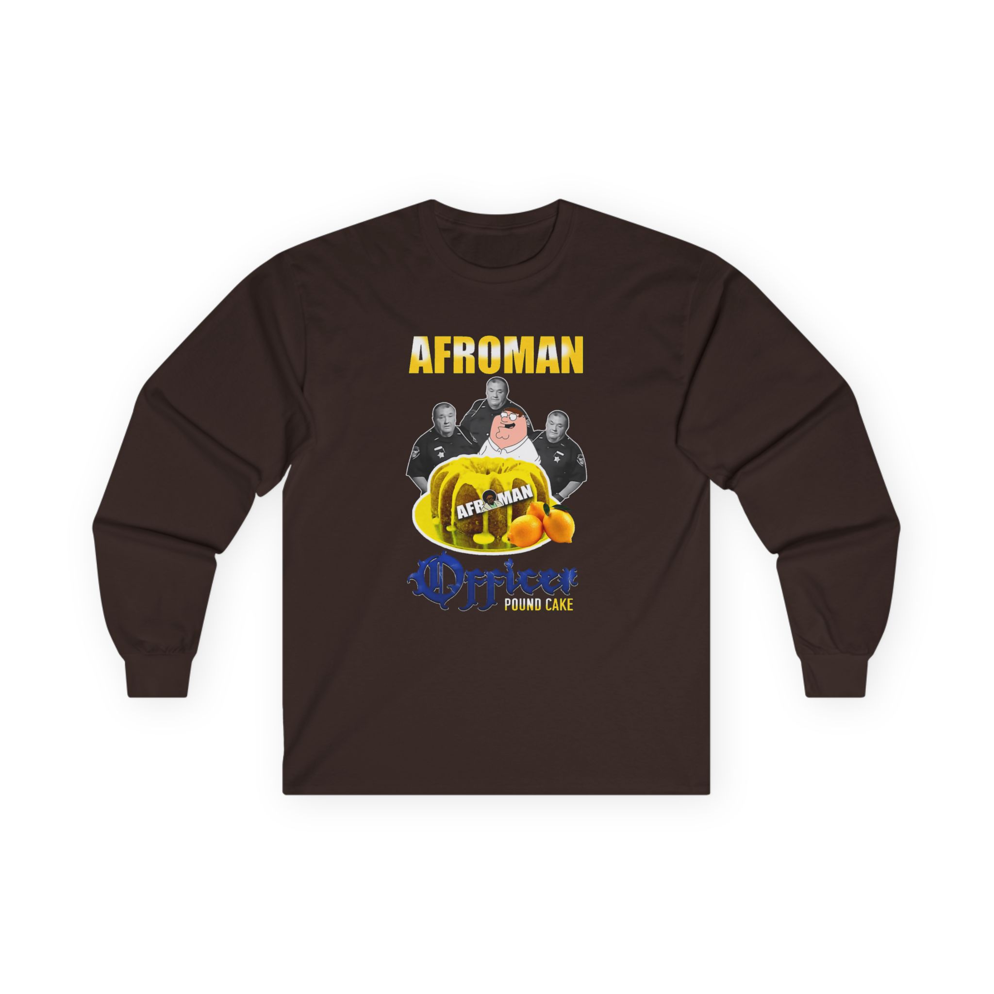 Afroman Lemon Pound Cake Unisex Ultra Cotton Long Sleeve Tee