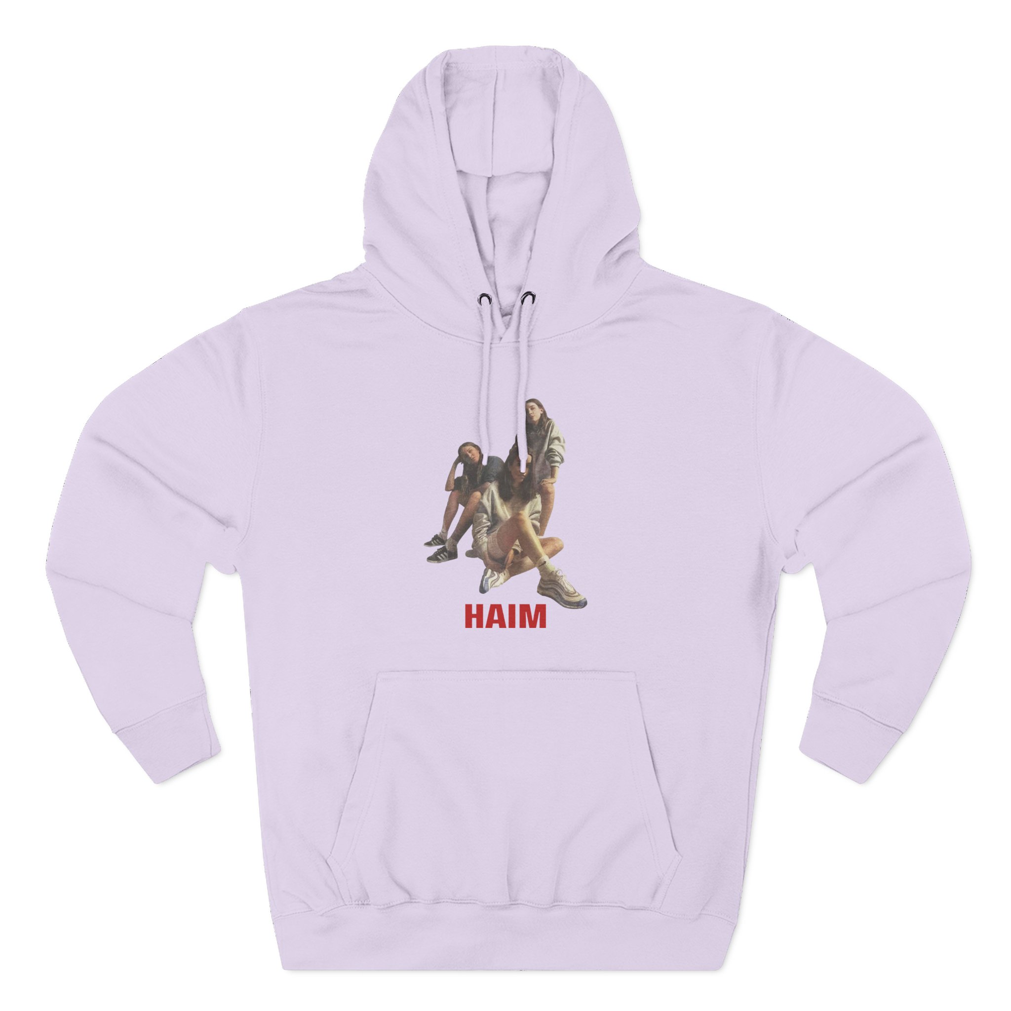 Haim Concert From the Year They Played Three-Panel Fleece Hoodie