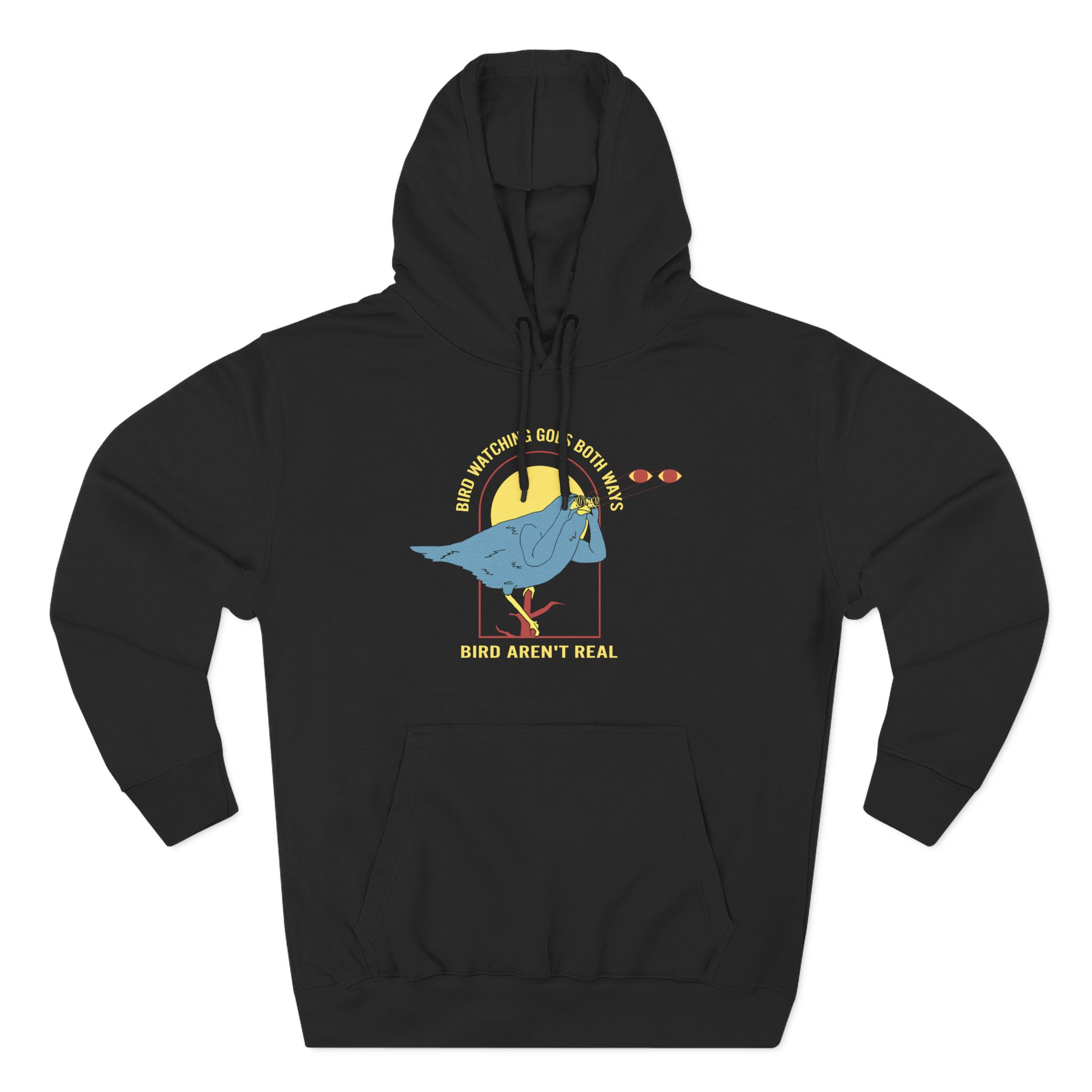 Birds Arent Real Three-Panel Fleece Hoodie