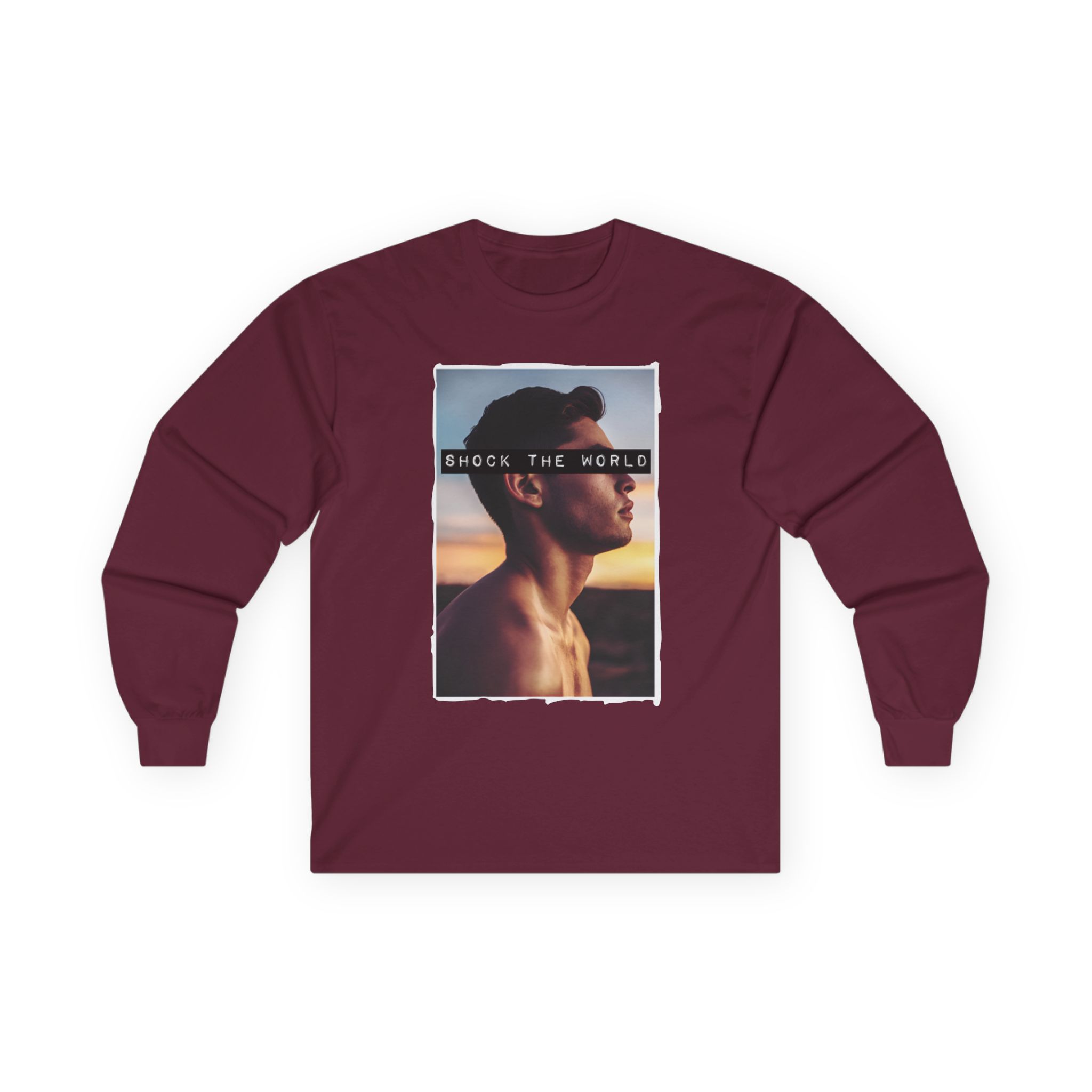 Ryan Garcia Shock the World Unisex Ultra Cotton Long Sleeve Tee