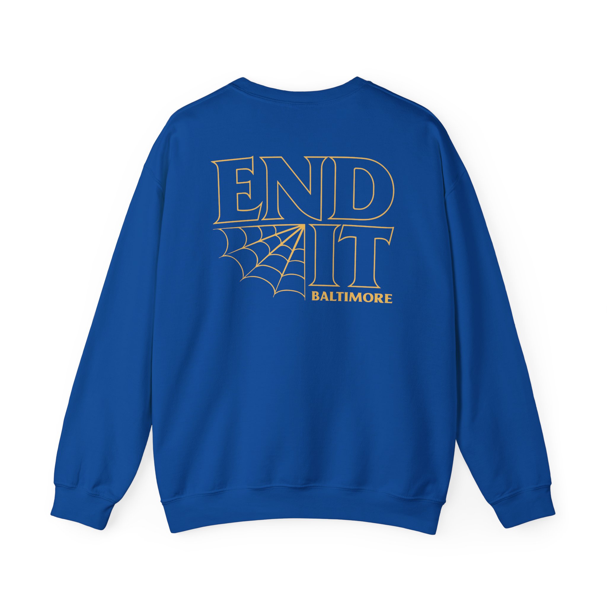 End It Unisex Heavy Blend Crewneck Sweatshirt