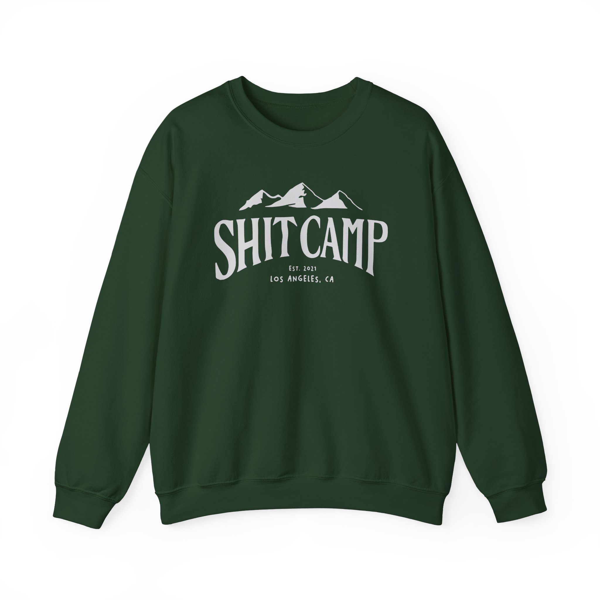 Qtcinderella Shit Camp Unisex Heavy Blendâ„¢ Crewneck Sweatshirt