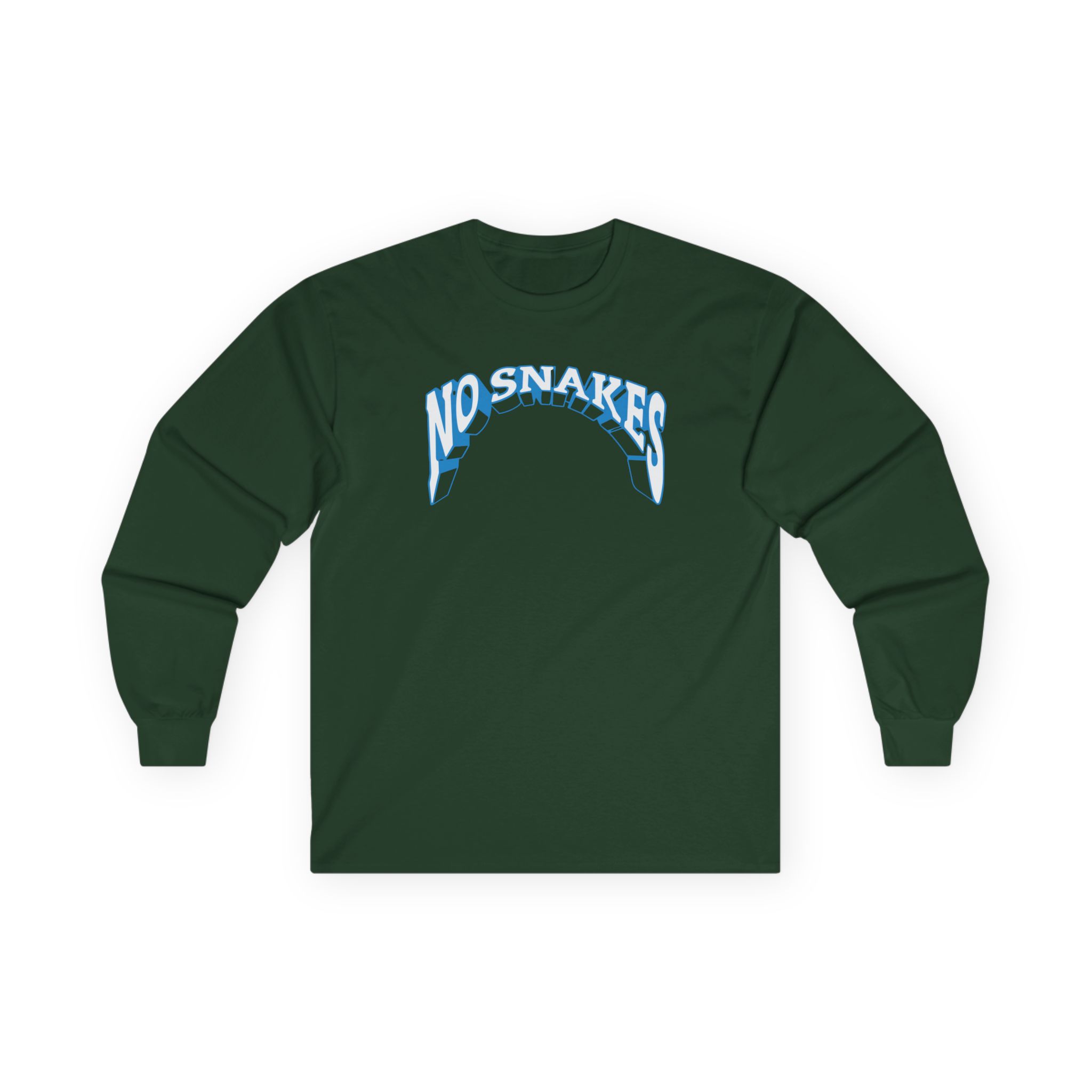 Zerkaa No Snakes Unisex Ultra Cotton Long Sleeve Tee