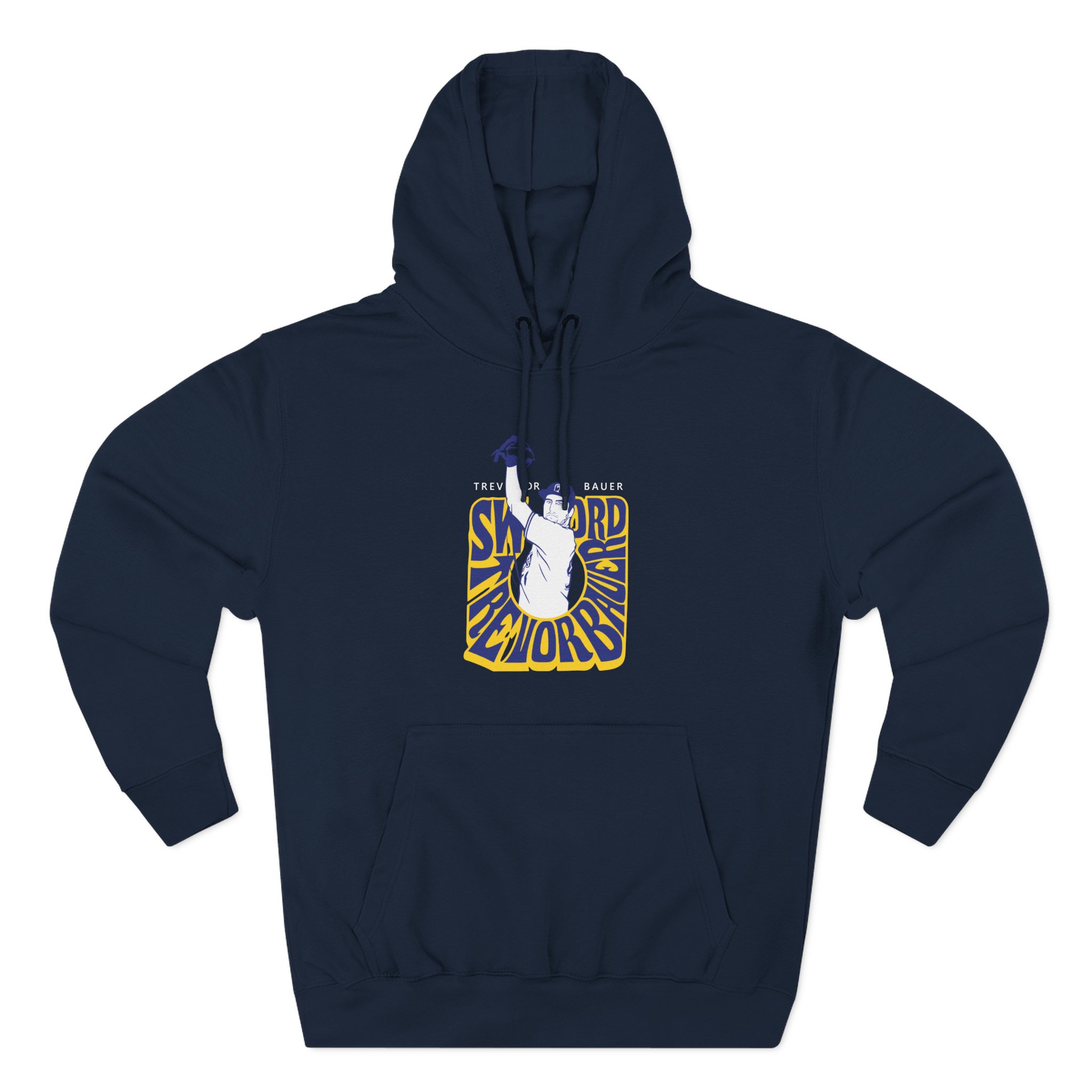 Trevor Bauer Three-Panel Fleece Hoodie