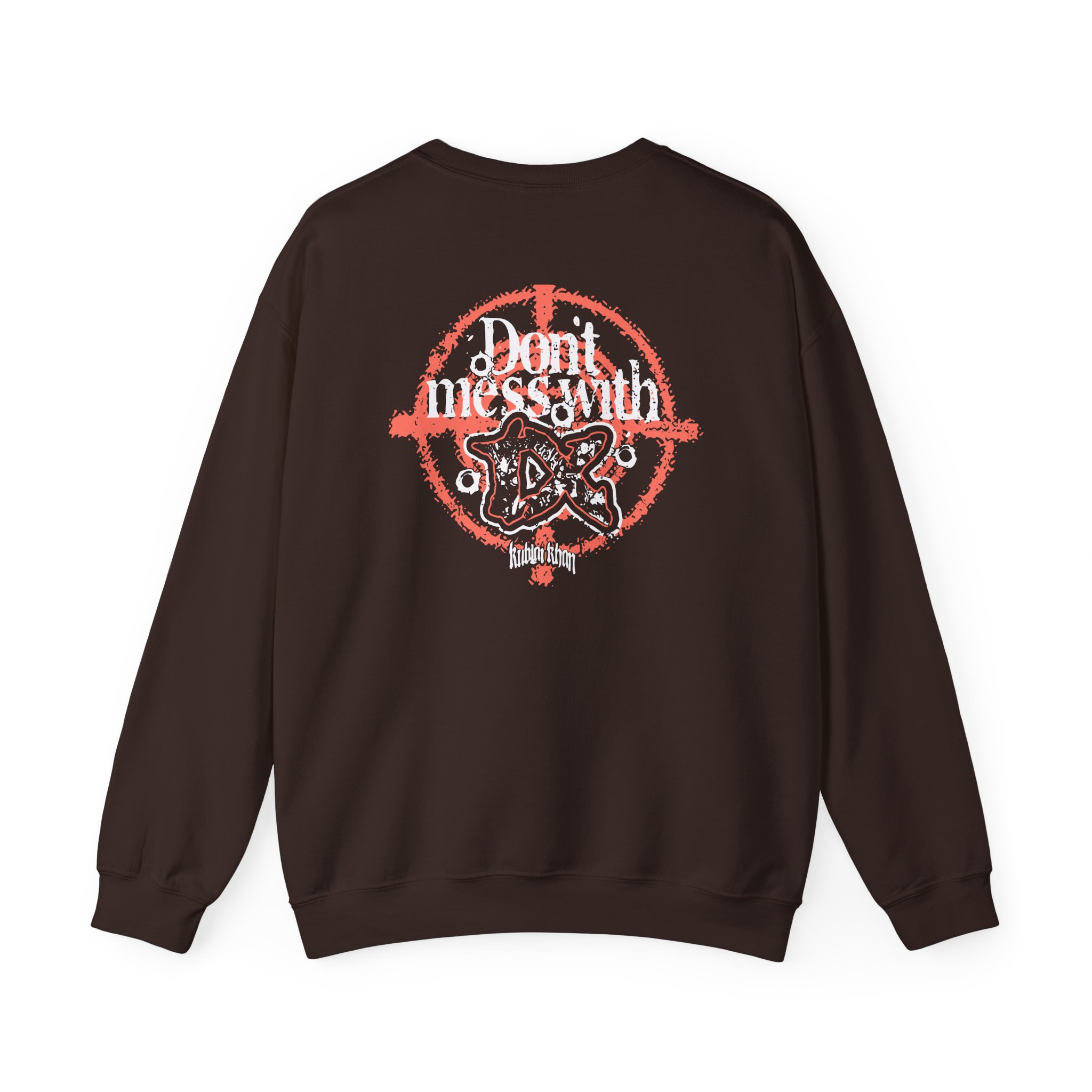 Kublai Khan - Don`t Mess With Tx Unisex Heavy Blendâ„¢ Crewneck Sweatshirt