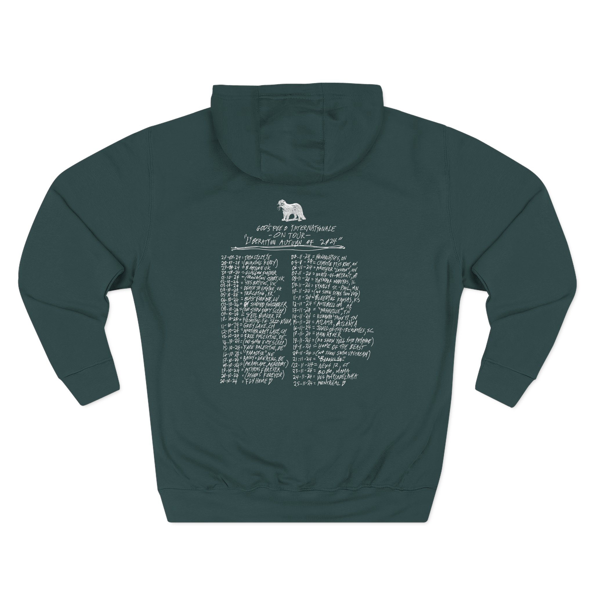 Godspeed You Black Emperor Three-Panel Fleece Hoodie
