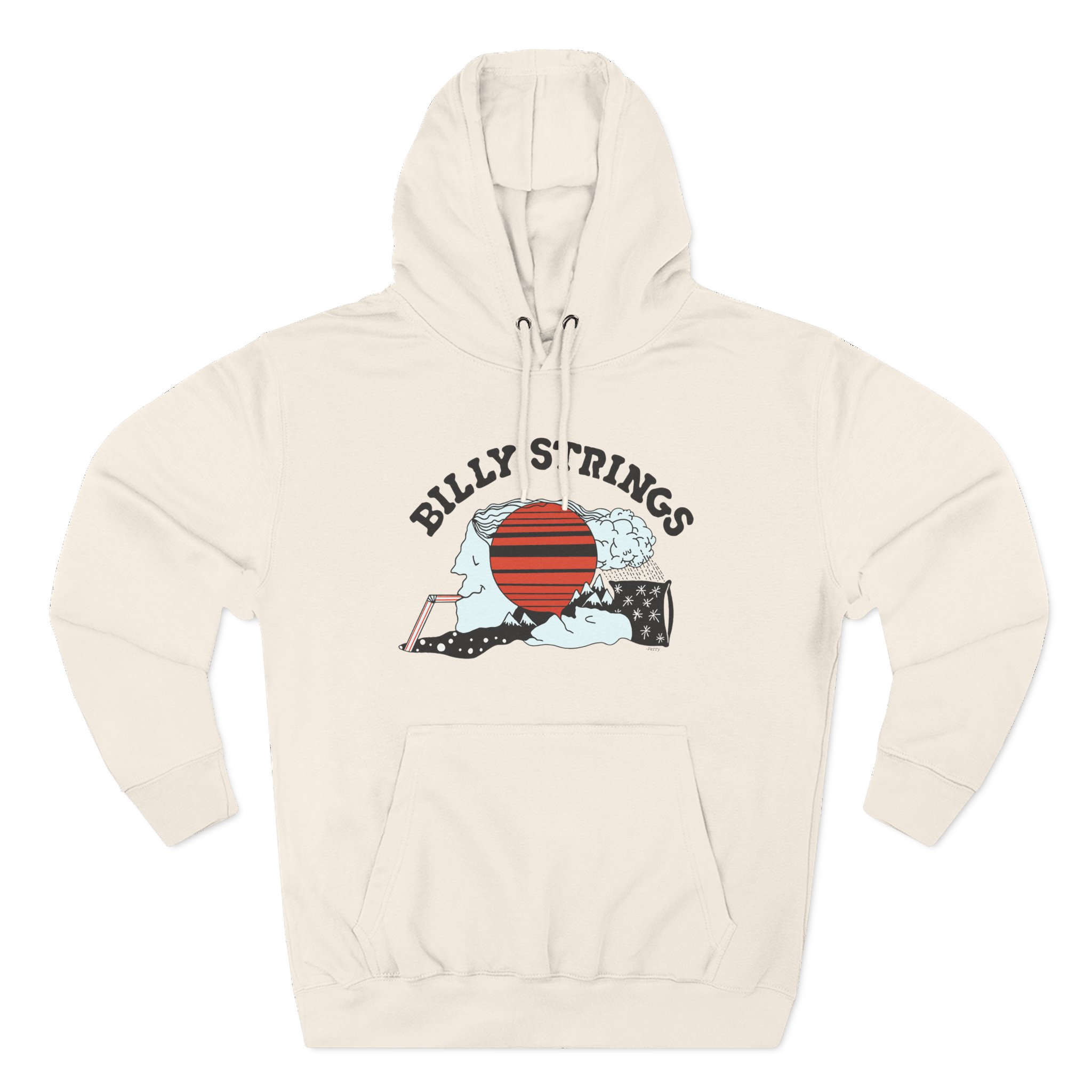 Billy Strings Dream Tie Dye Three-Panel Fleece Hoodie