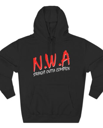 NWA Three-Panel Fleece Hoodie