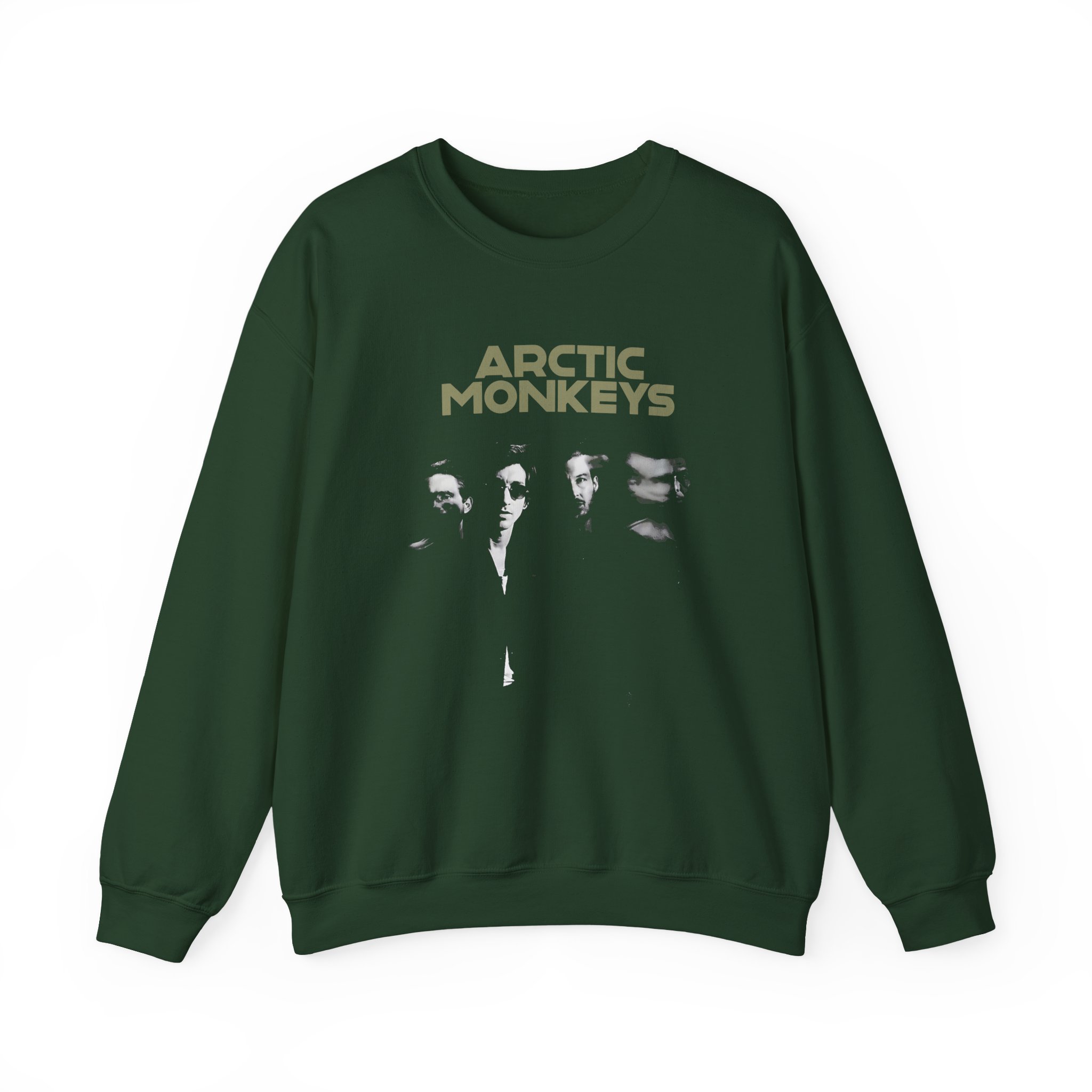 Arctic Monkeys Distorted Photo Unisex Heavy Blendâ„¢ Crewneck Sweatshirt
