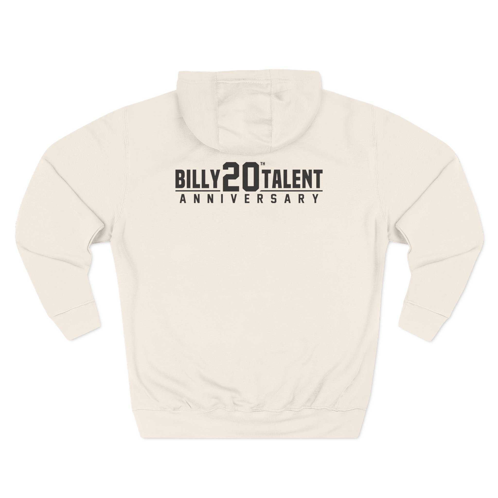 Billy Talent 20th Anniversary Three-Panel Fleece Hoodie