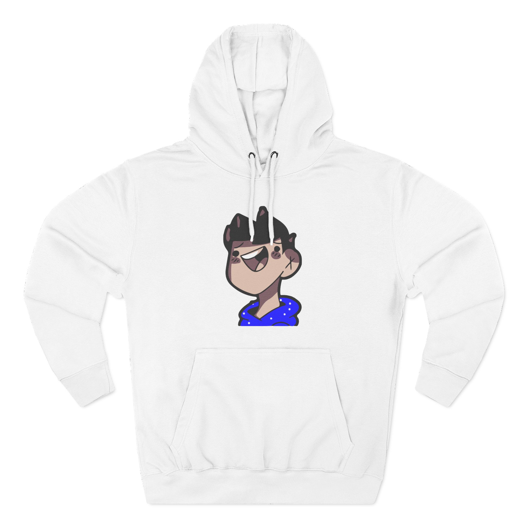 Clix Three-Panel Fleece Hoodie