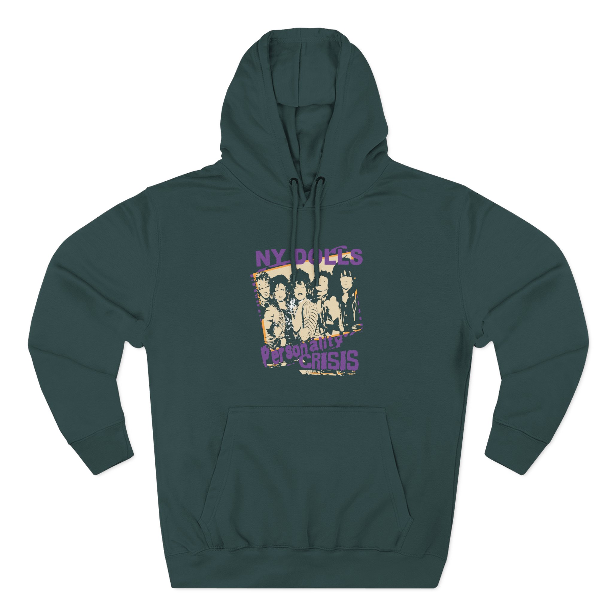 New York Dolls Personality Crisis Three-Panel Fleece Hoodie