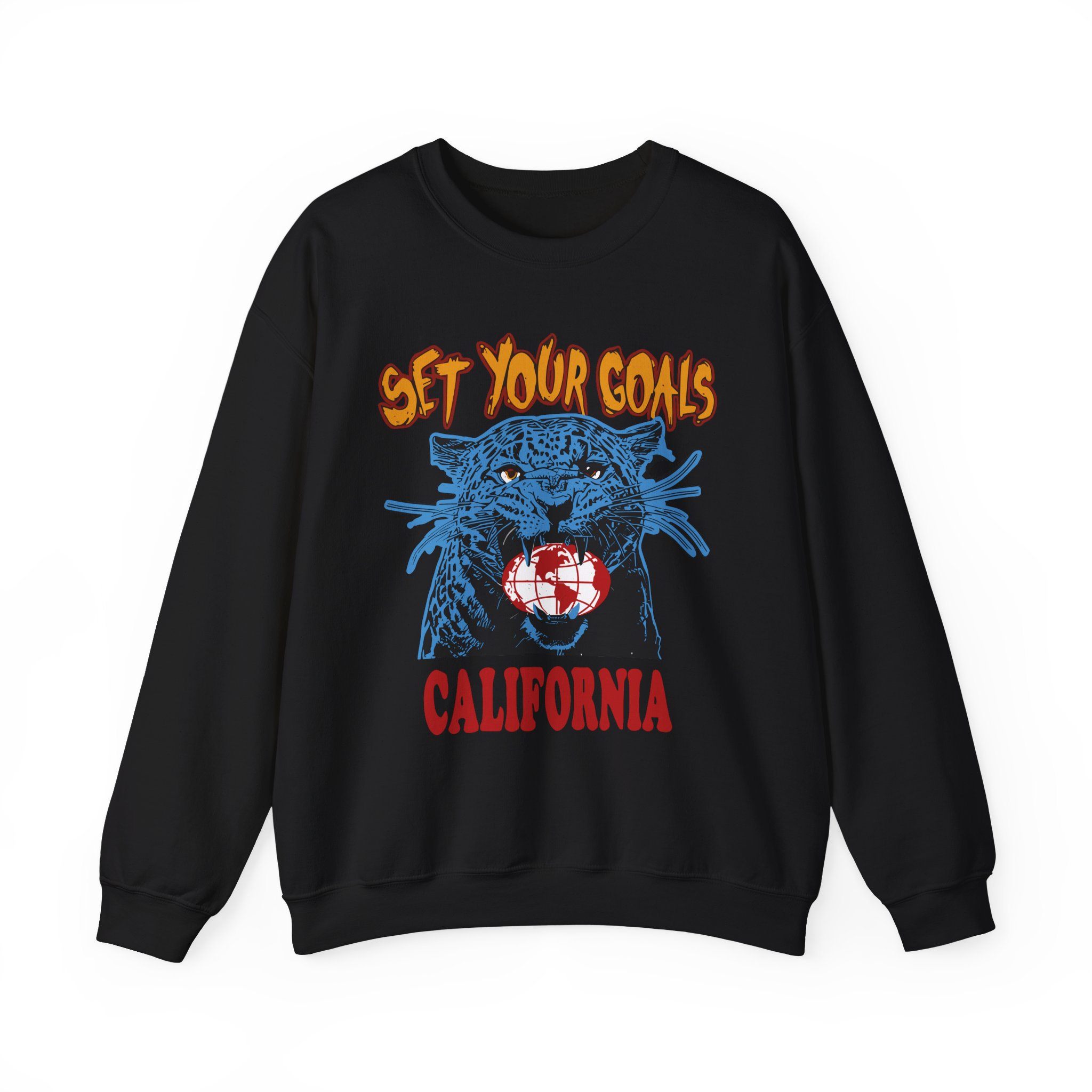 Set Your Goals Jaguar Unisex Heavy Blendâ„¢ Crewneck Sweatshirt