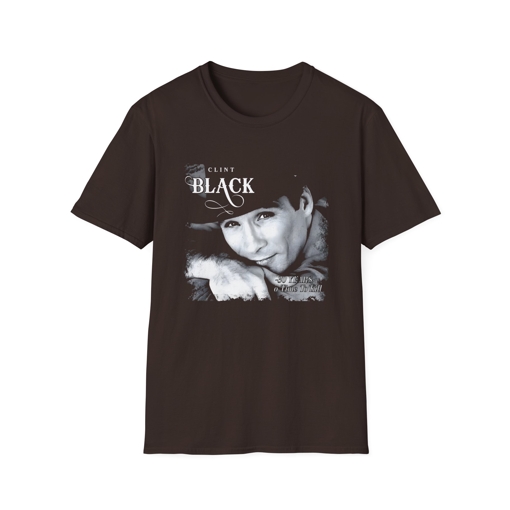 Clint Black No Time to Kill 30th Anniversary Unisex Softstyle T-Shirt
