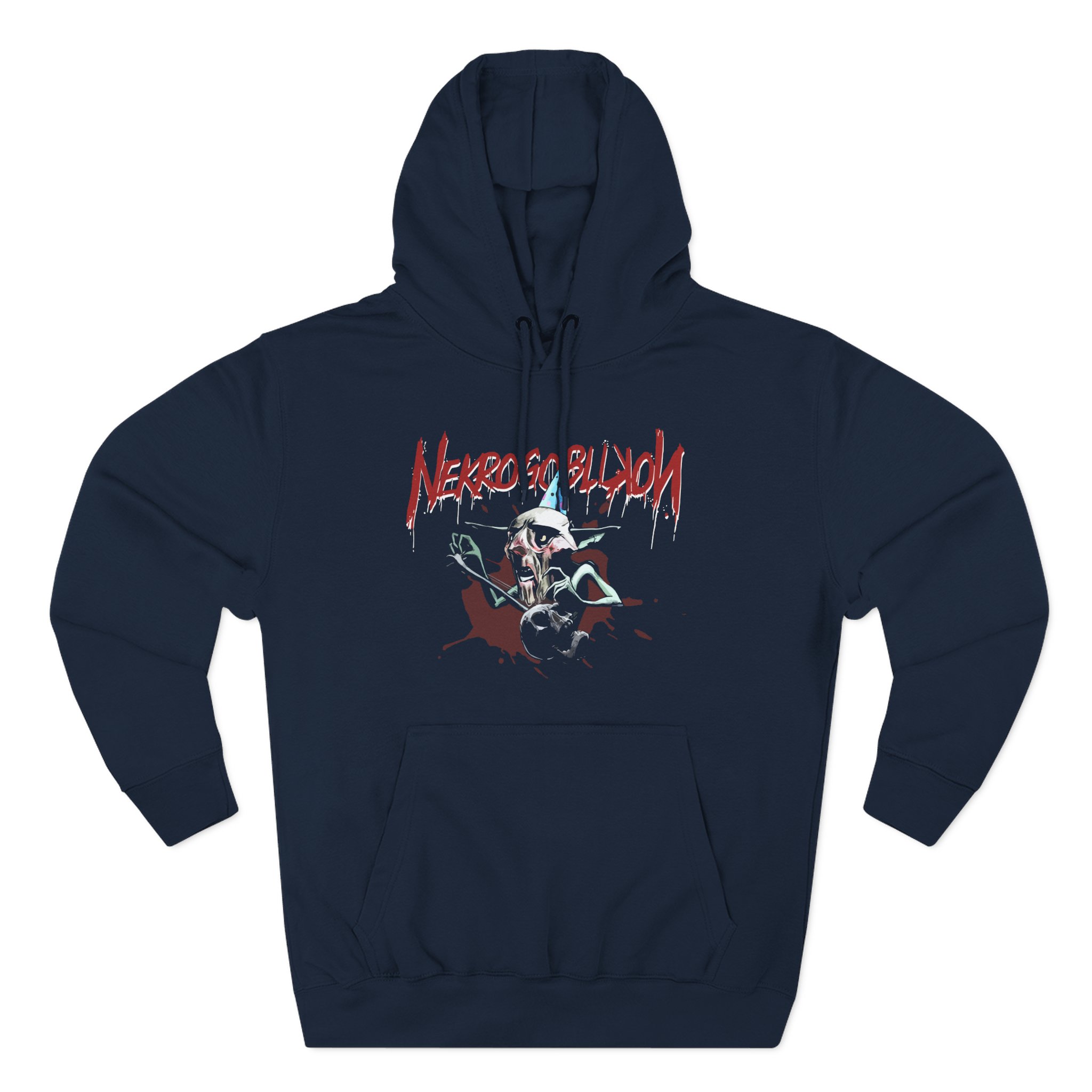Nekrogoblikon - Skin Theif Three-Panel Fleece Hoodie