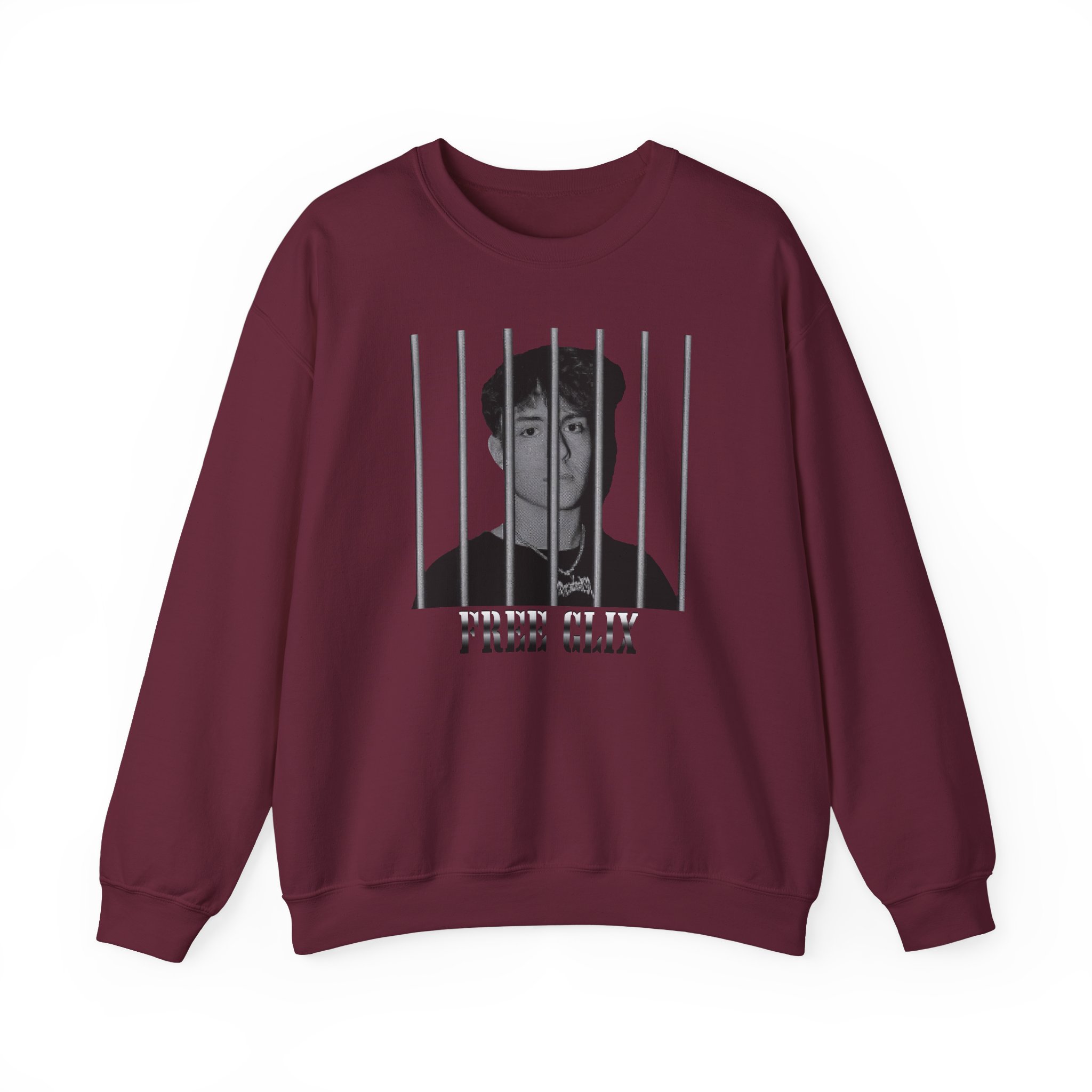 Free Clix Unisex Heavy Blendâ„¢ Crewneck Sweatshirt