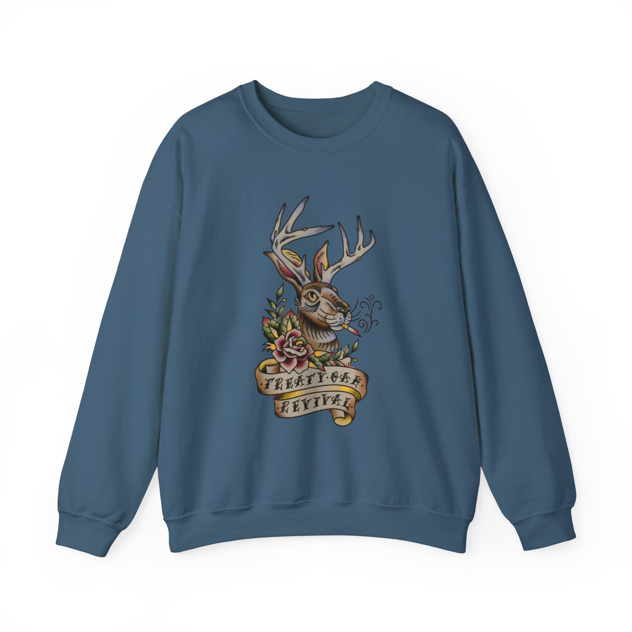 Treaty Oak Revival Jack Rabbit Unisex Heavy Blendâ„¢ Crewneck Sweatshirt