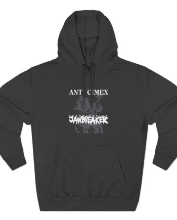 Anti Cimex Scandinavian Jawbreaker Three-panel Fleece Hoodie