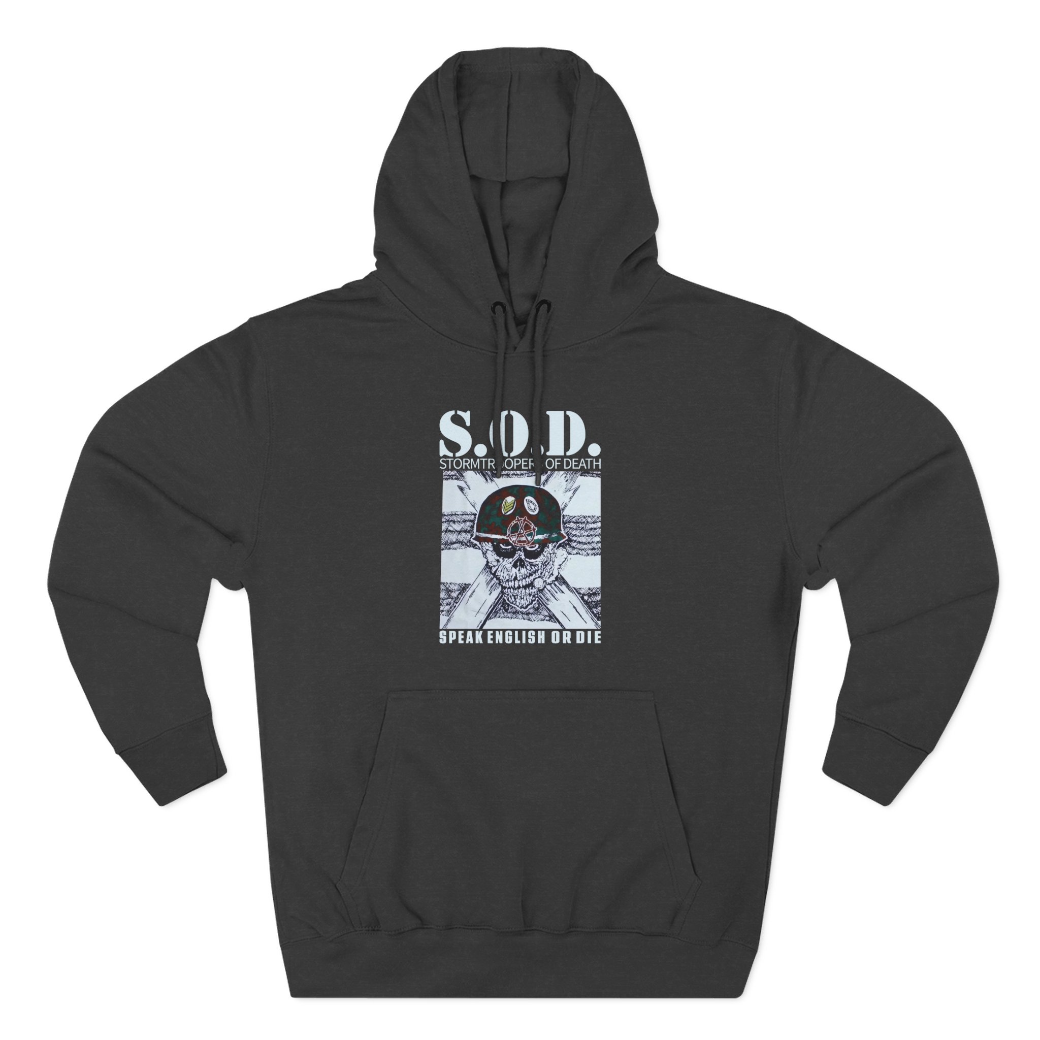 S.o.d. Stormtroopers of Death Band Three-Panel Fleece Hoodie
