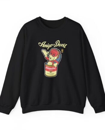 Amigo The Devil Canibal Within Unisex Heavy Blend™ Crewneck Sweatshirt
