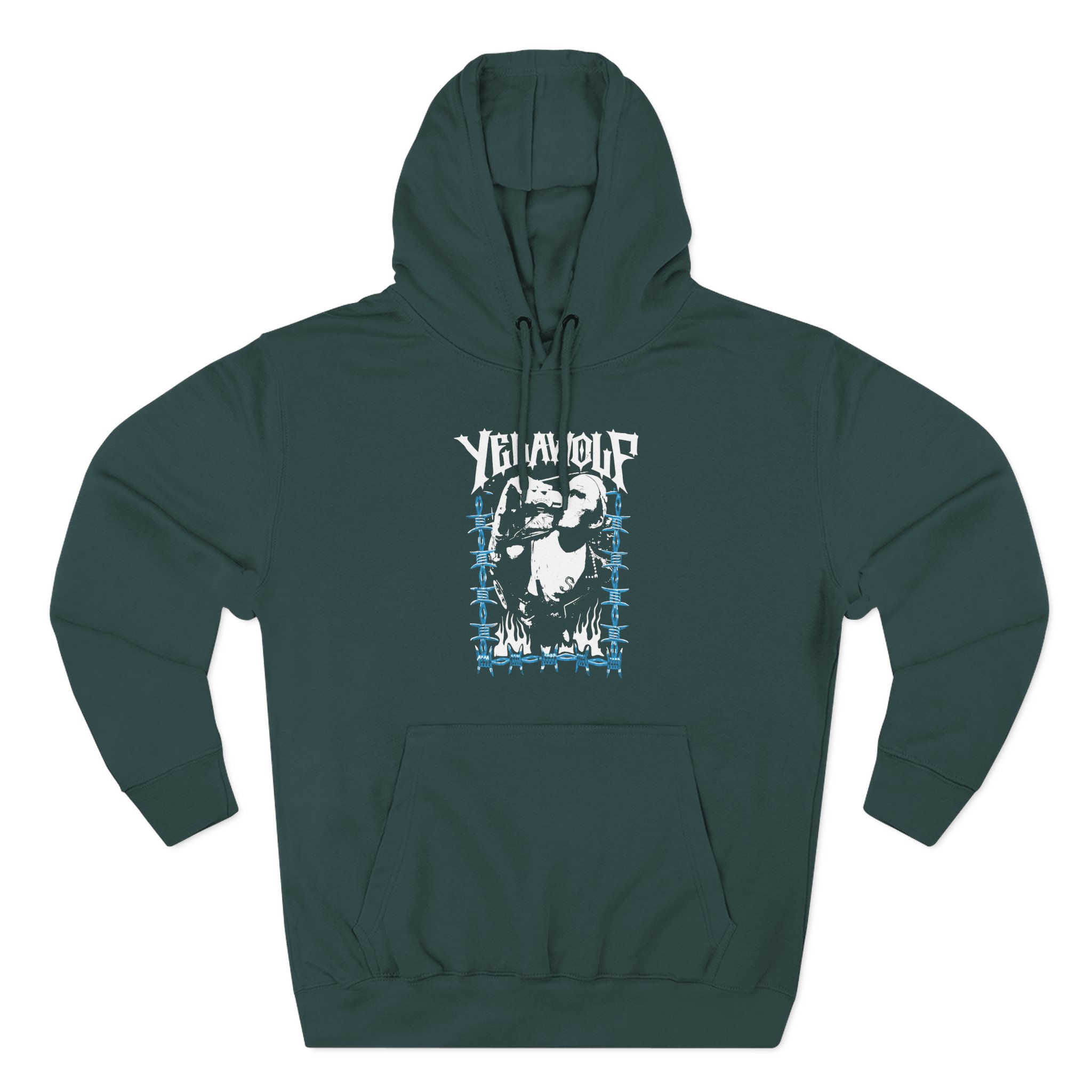 YM Three-Panel Fleece Hoodie