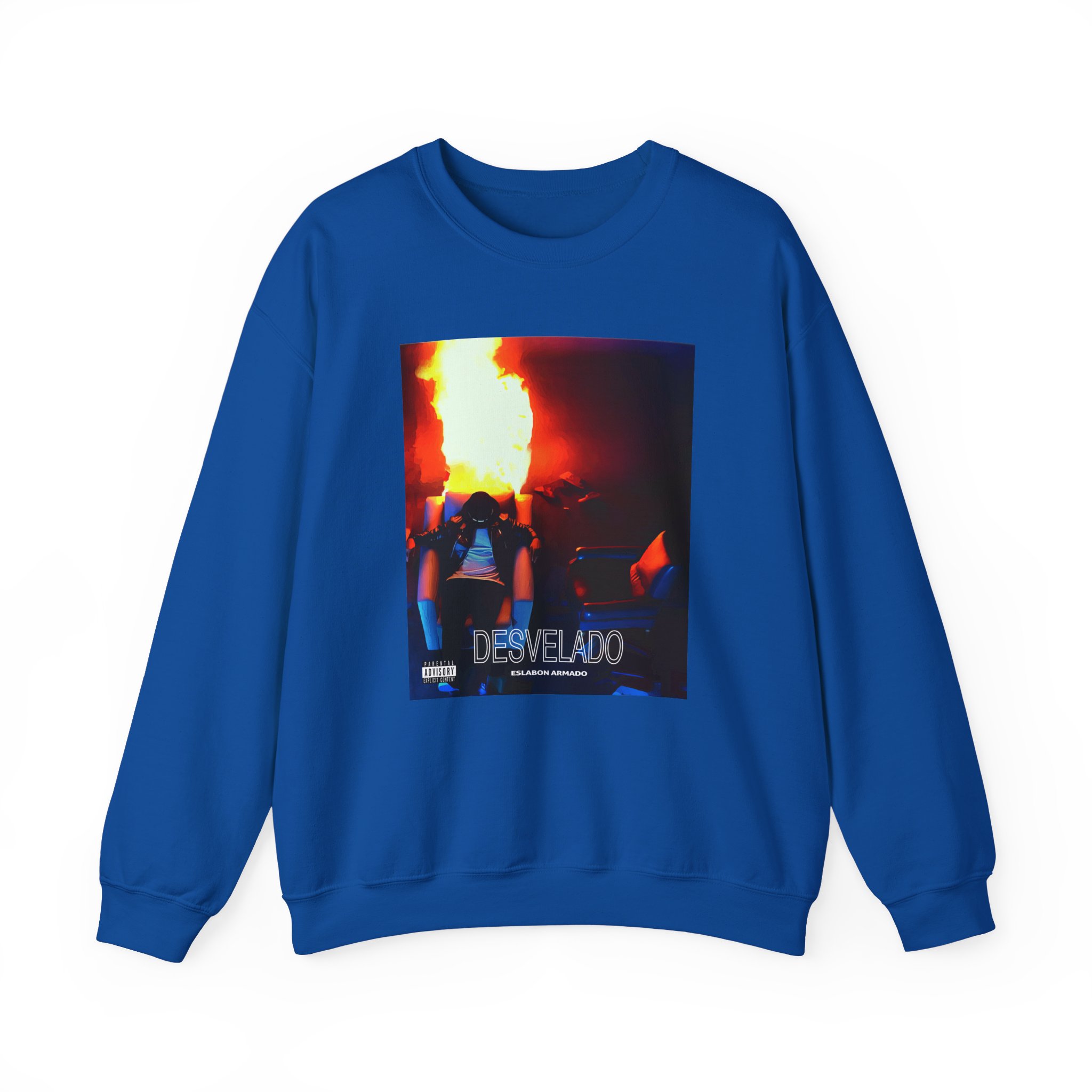 Eslabon Armado Desvelado Album Unisex Heavy Blendâ„¢ Crewneck Sweatshirt