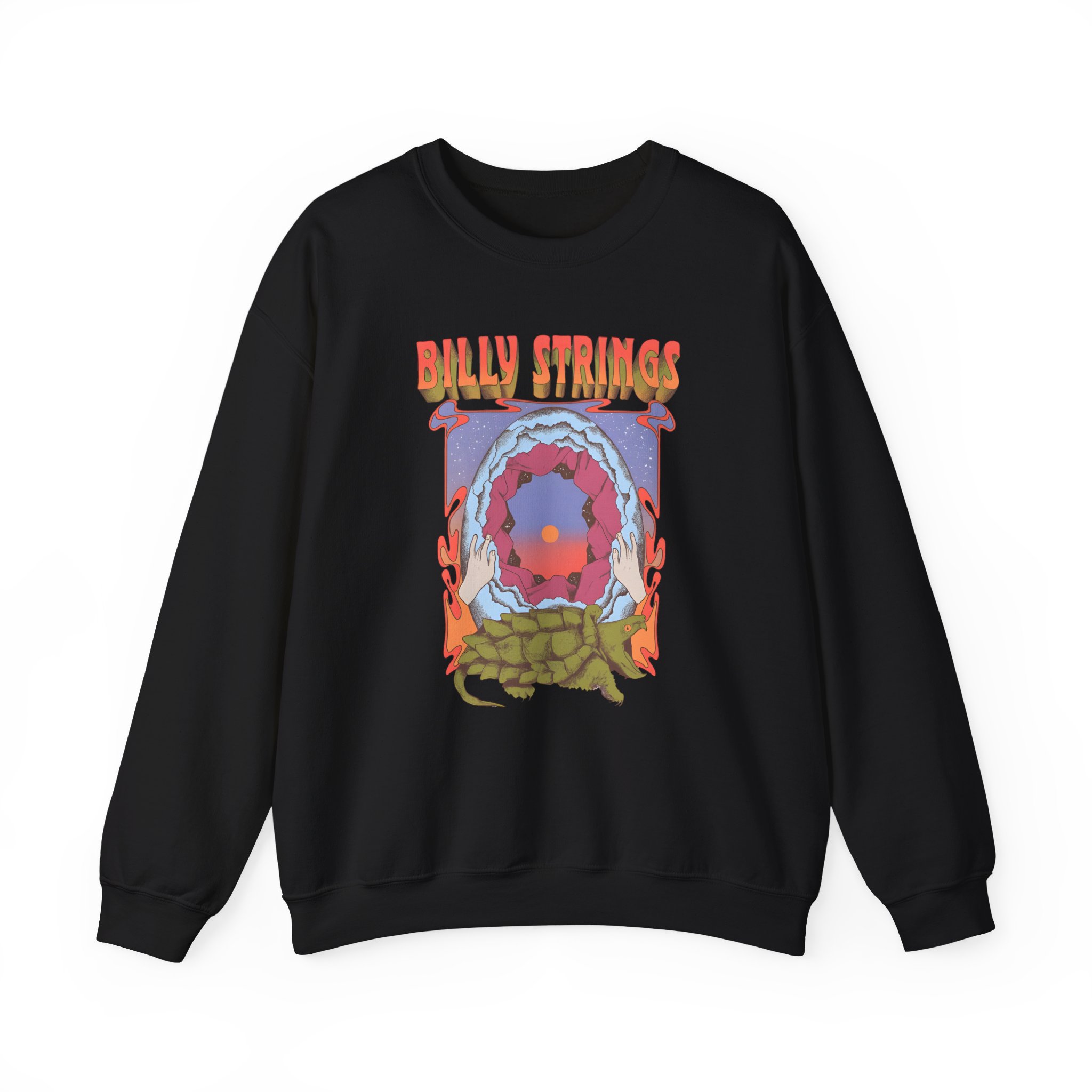Billy Strings Snapping Turtle Unisex Heavy Blendâ„¢ Crewneck Sweatshirt