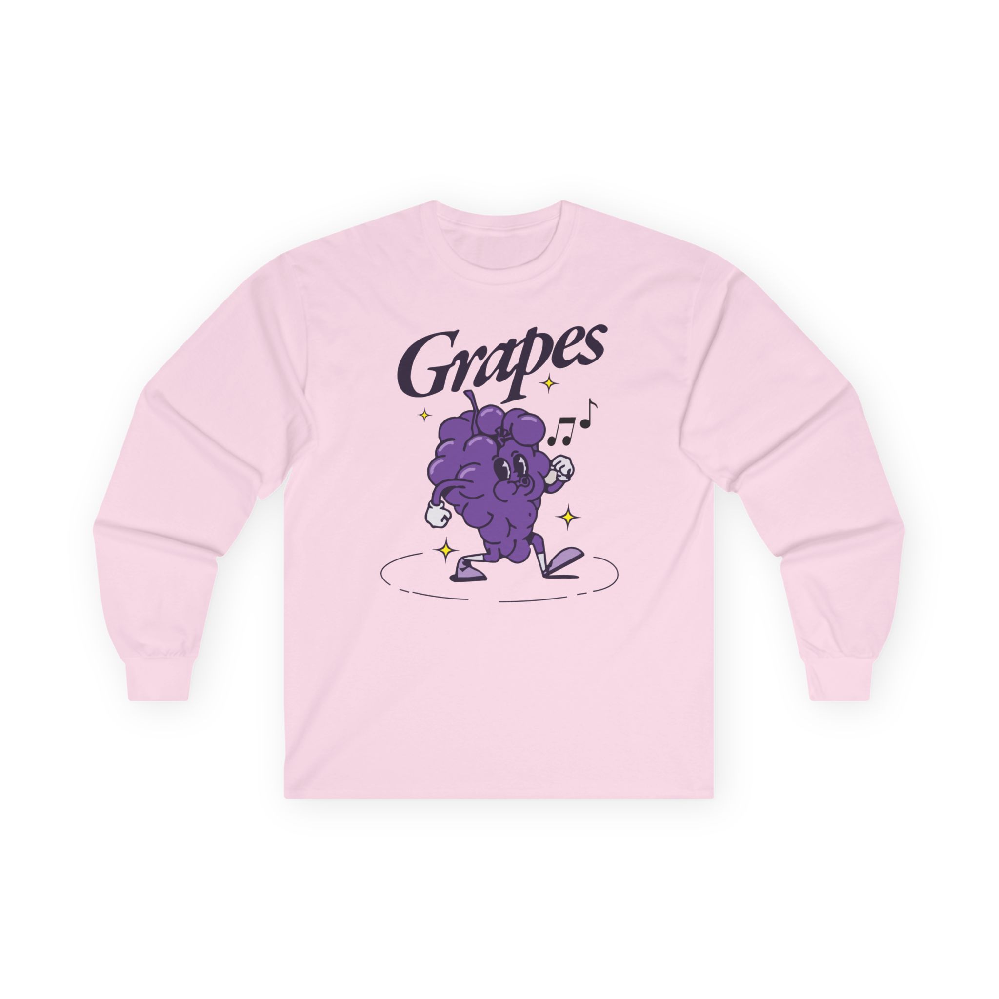 James Marriott Grapes Natural Unisex Ultra Cotton Long Sleeve Tee