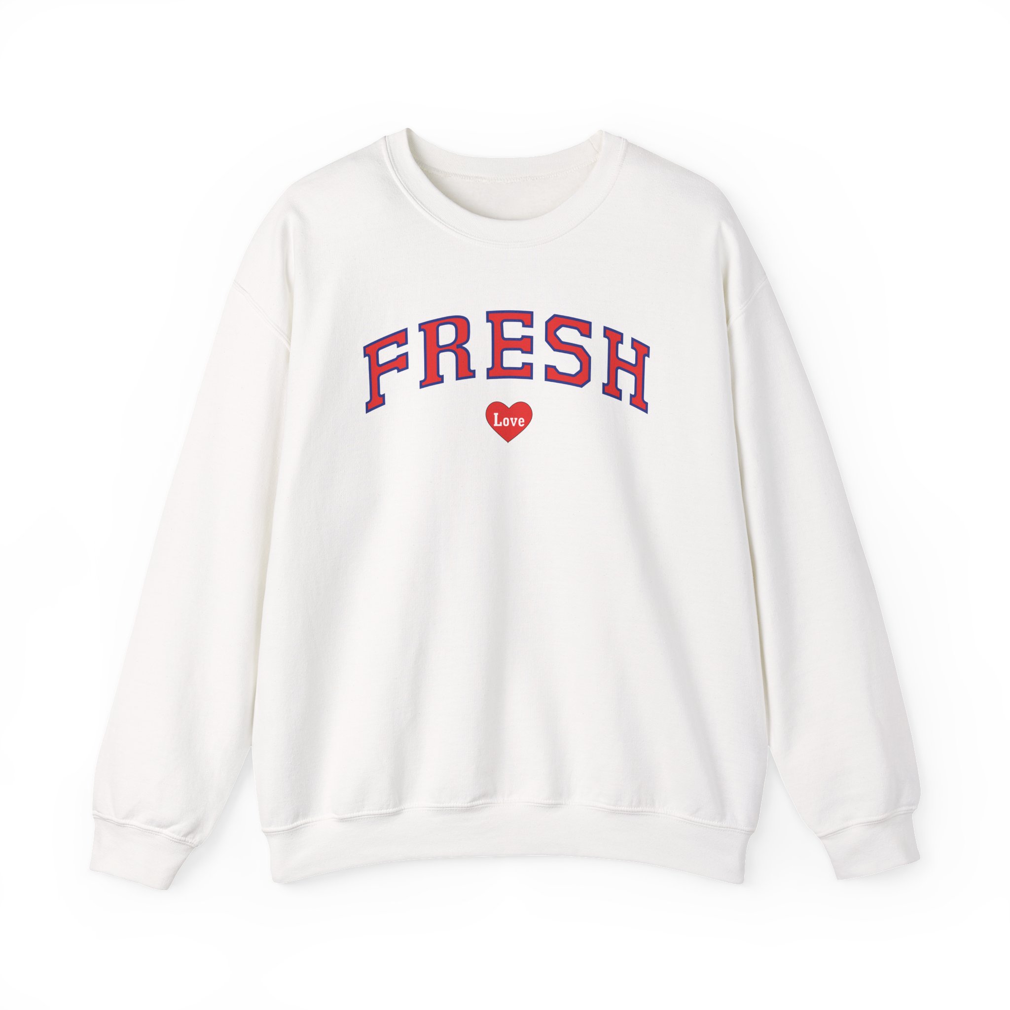 Fresh Love Heart Unisex Heavy Blendâ„¢ Crewneck Sweatshirt