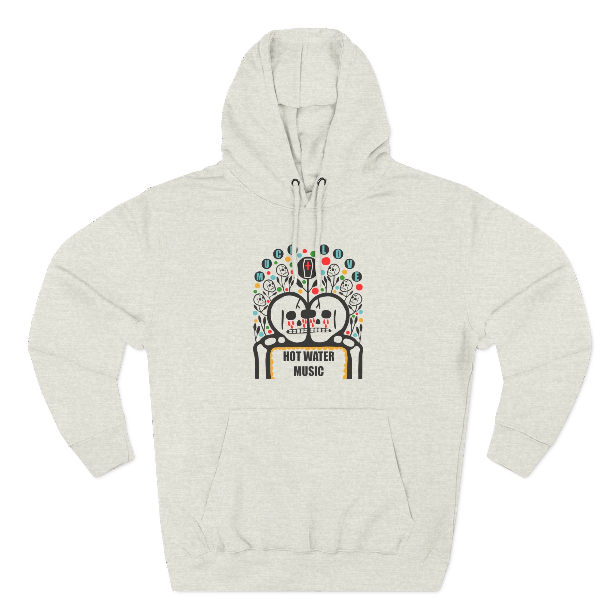 Hot Water Music Much Love Three-Panel Fleece Hoodie