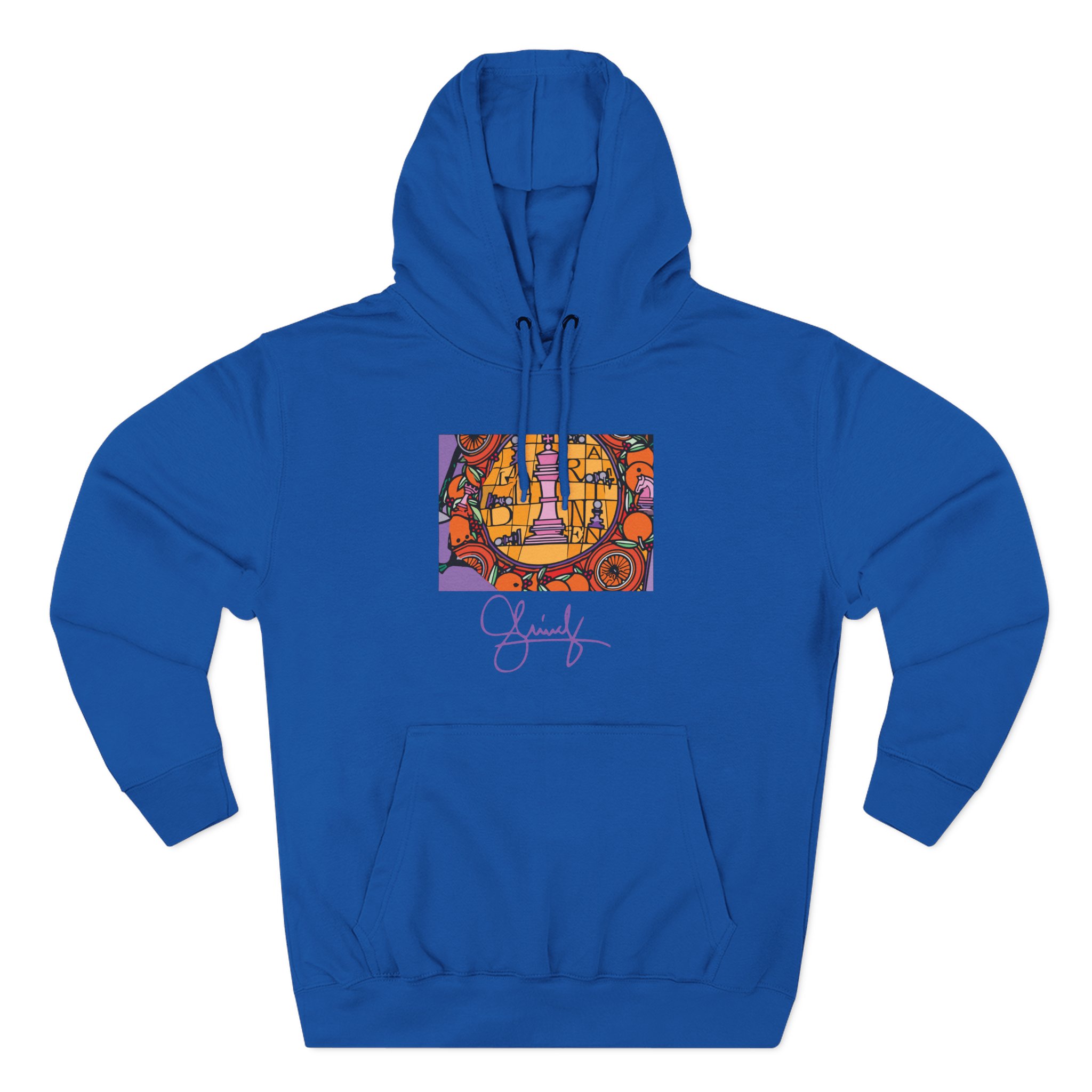 Shindy Three-Panel Fleece Hoodie