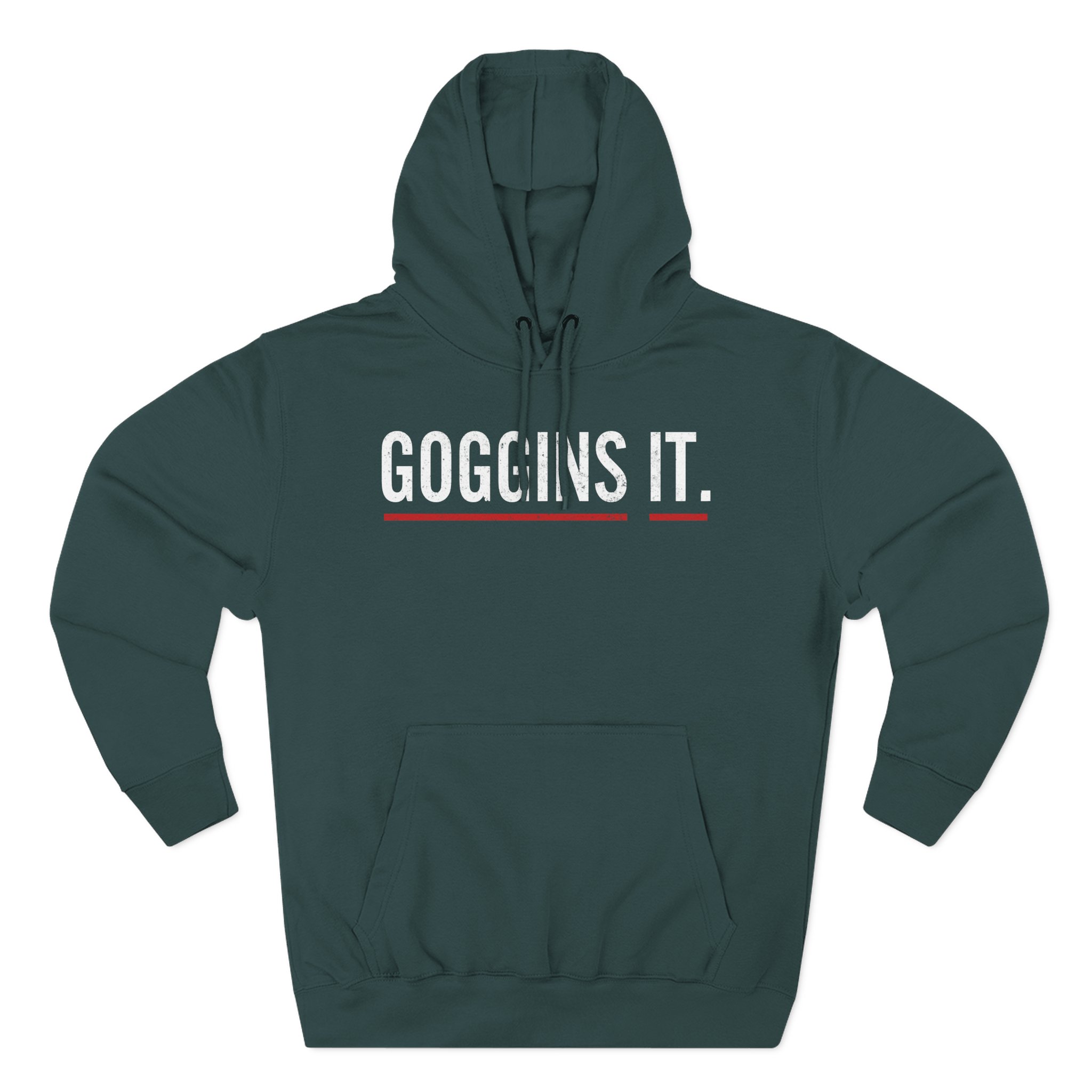 David Goggins Three-Panel Fleece Hoodie