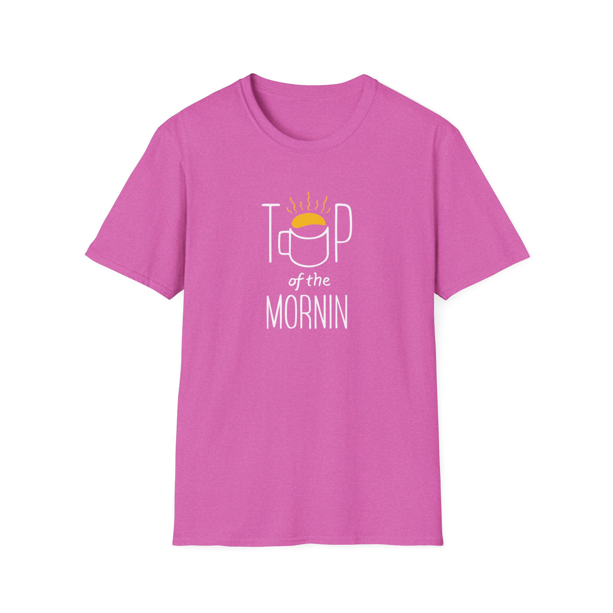 Top of the Morning Coffee Unisex Softstyle T-Shirt