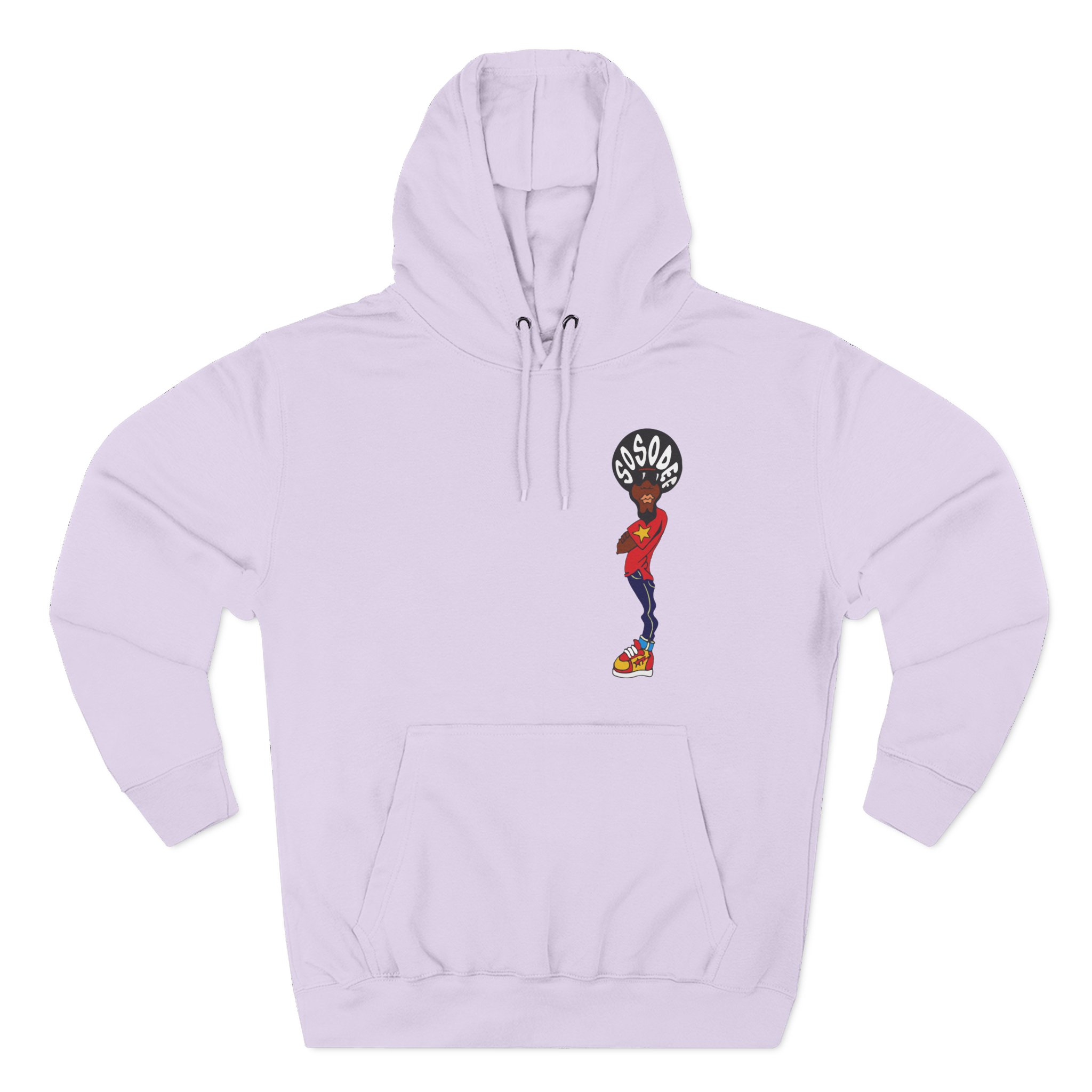 Afroman So So Def Afroman Three-Panel Fleece Hoodie