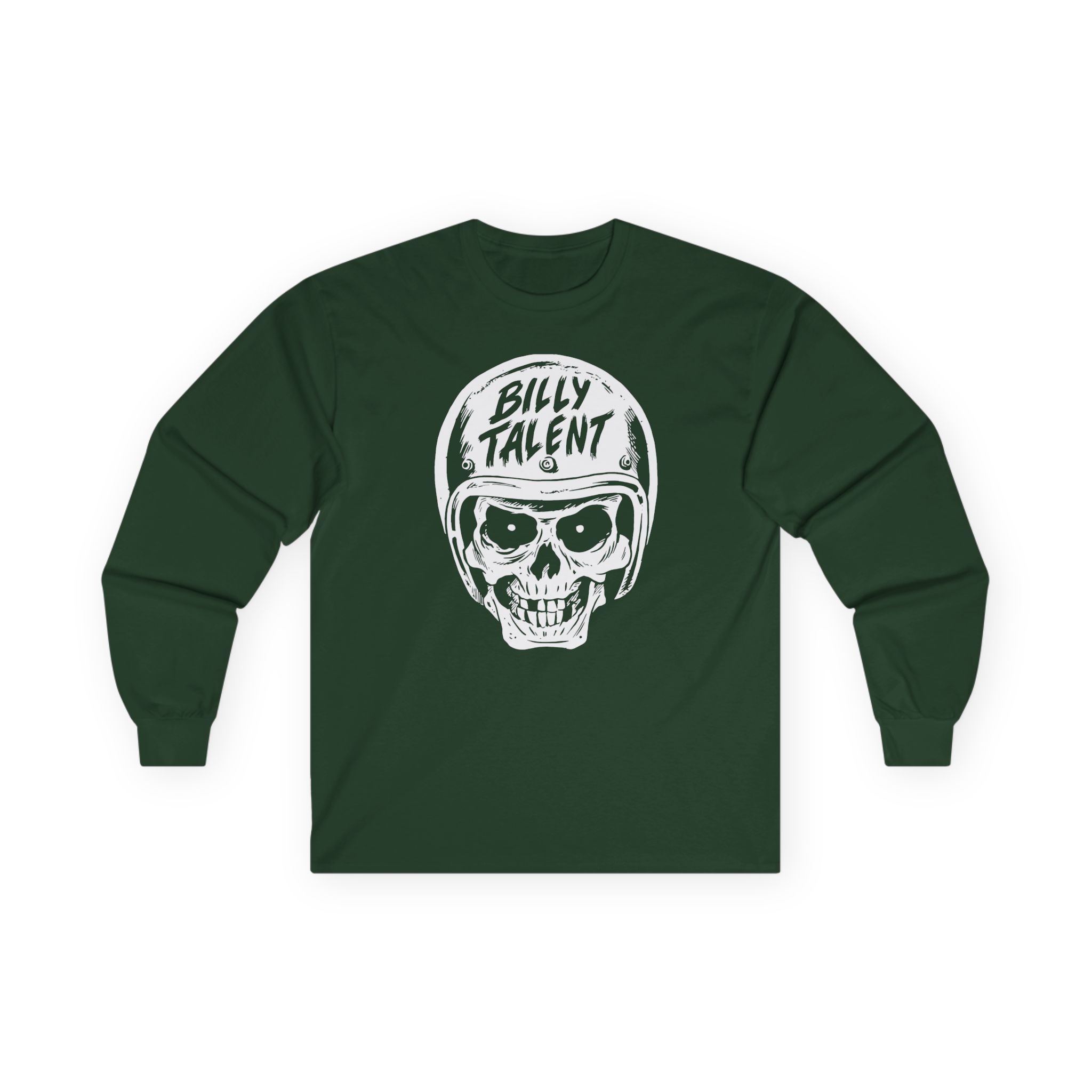 Billy Talent Skull Rider Glow-in-the-dark Unisex Ultra Cotton Long Sleeve Tee
