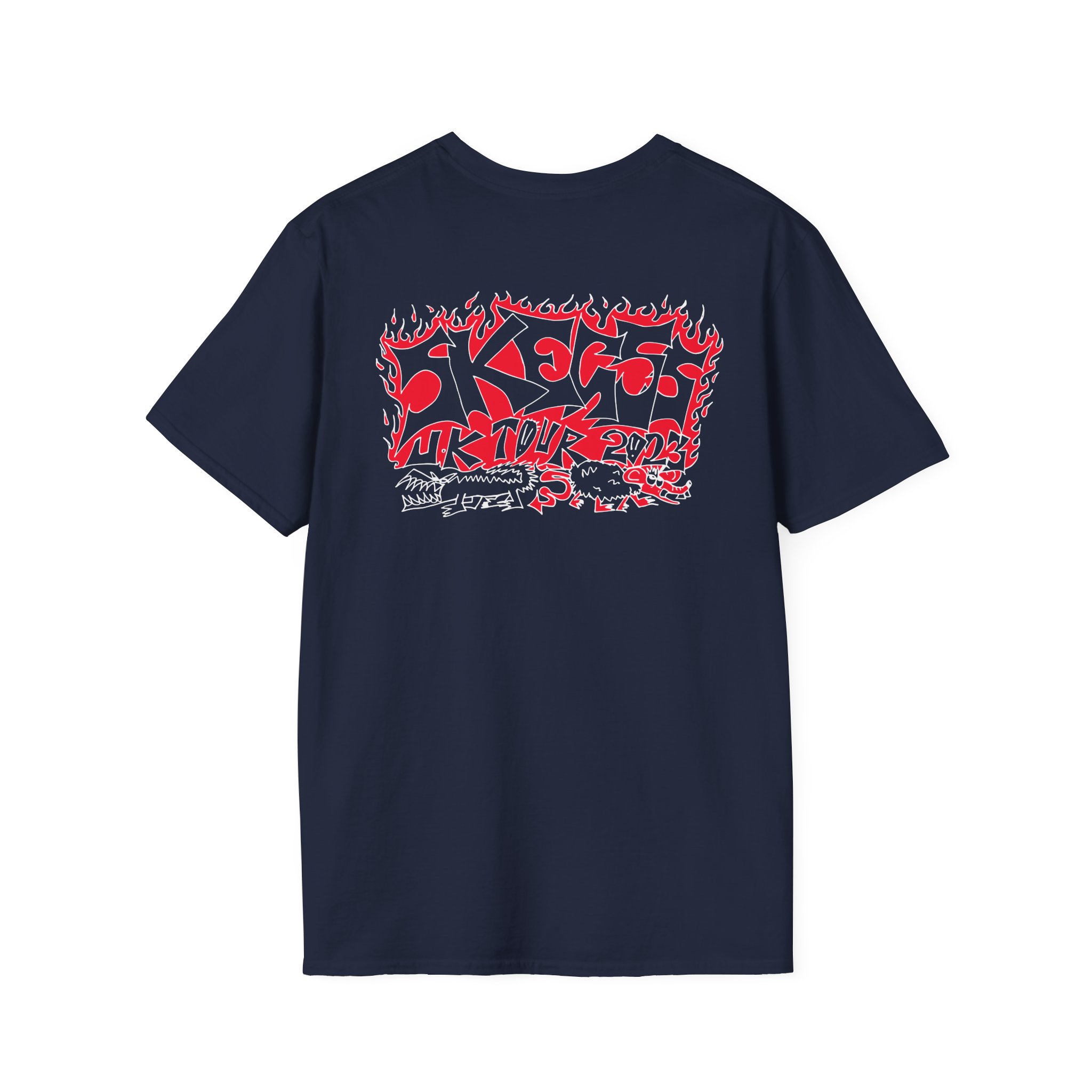 Skegss Rat Tour Unisex Softstyle T-Shirt
