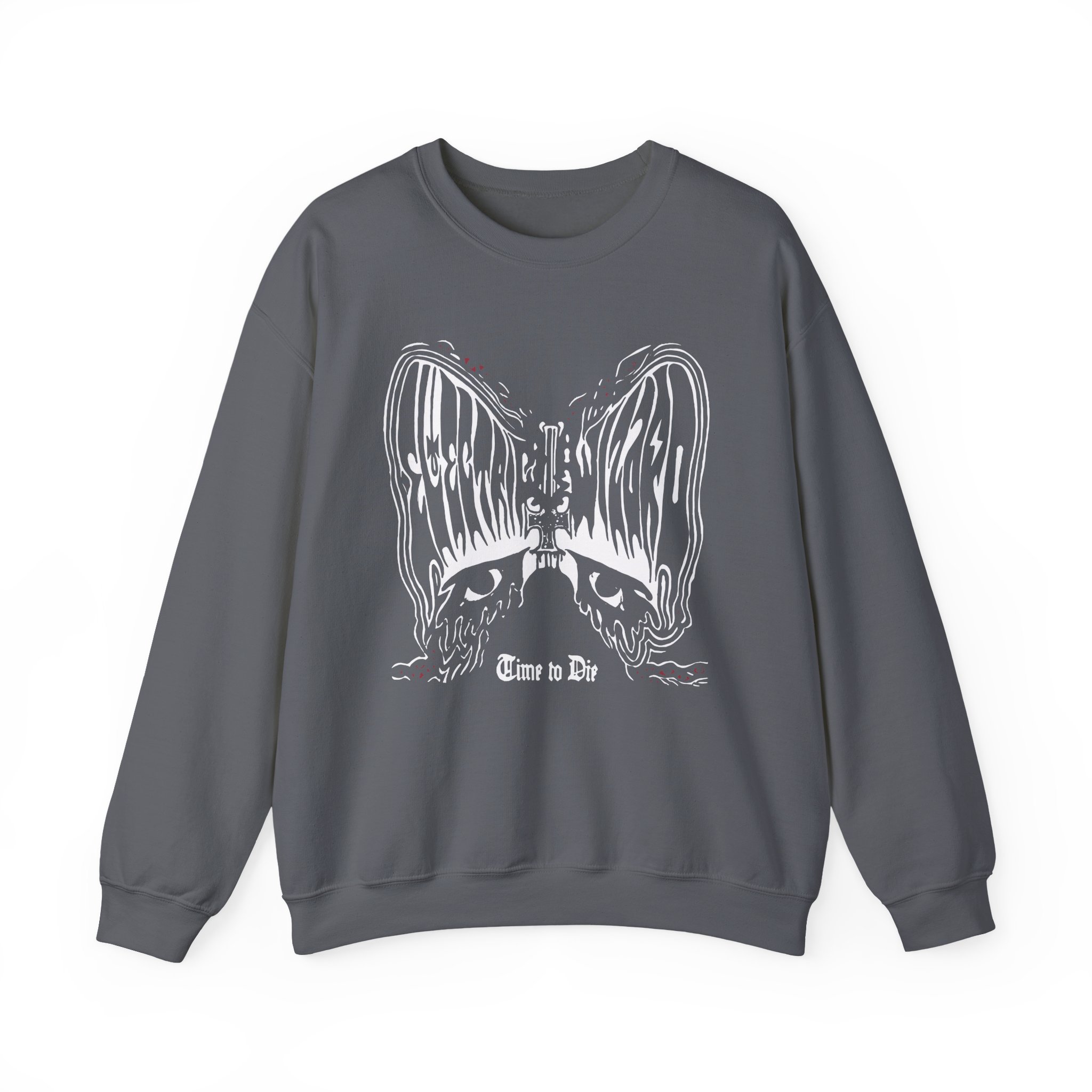 Electric Wizard "Time to Die" Unisex Heavy Blendâ„¢ Crewneck Sweatshirt