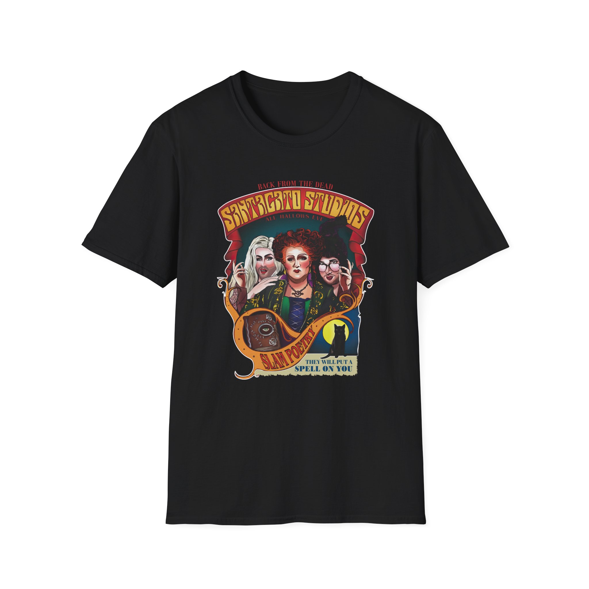 The Basement Yard Hocus Pocus Slam Poetry Unisex Softstyle T-Shirt