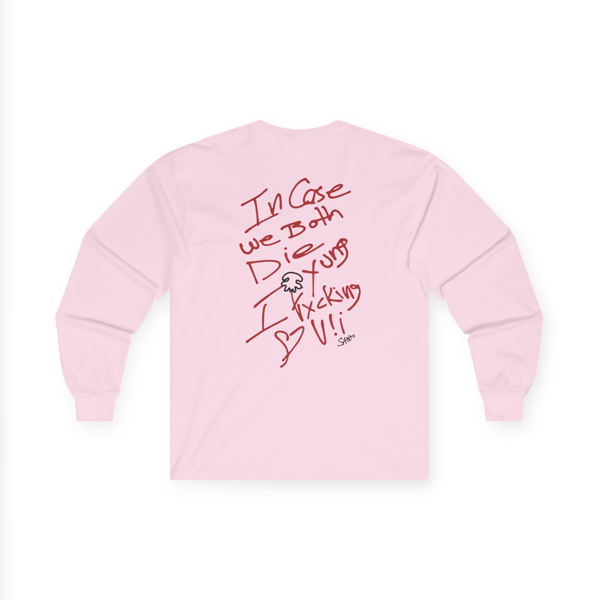 Saint Jhn I Fxcking Luv U Unisex Ultra Cotton Long Sleeve Tee