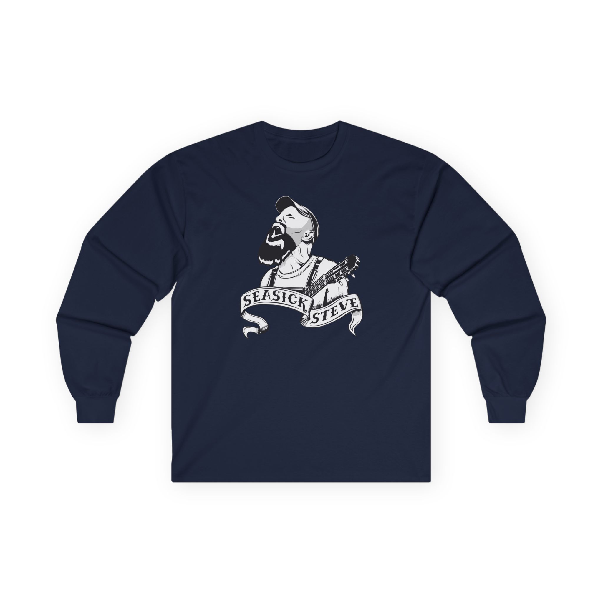 Seasick Steve Mississippi Drum Machine Unisex Ultra Cotton Long Sleeve Tee