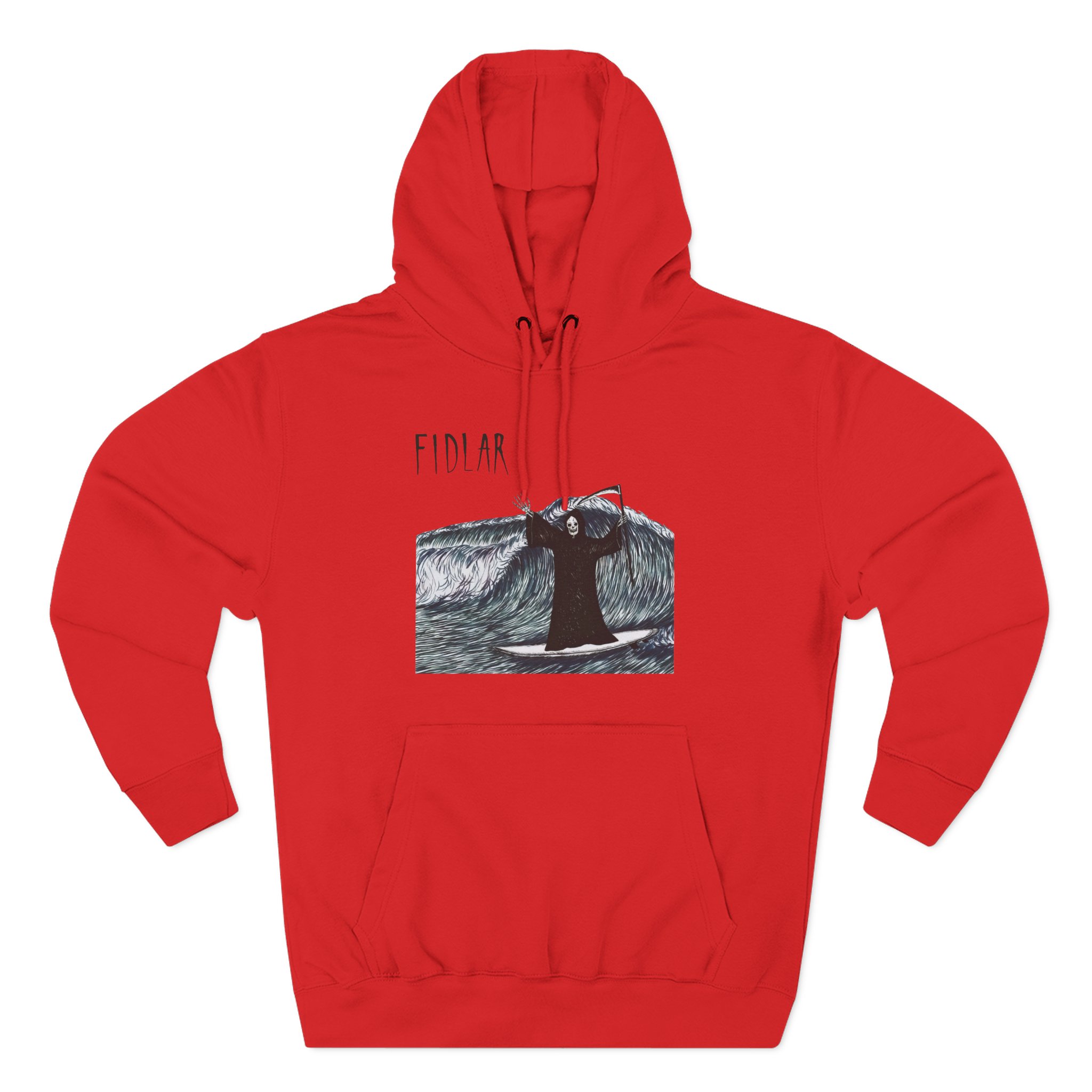 Fidlar Three-Panel Fleece Hoodie