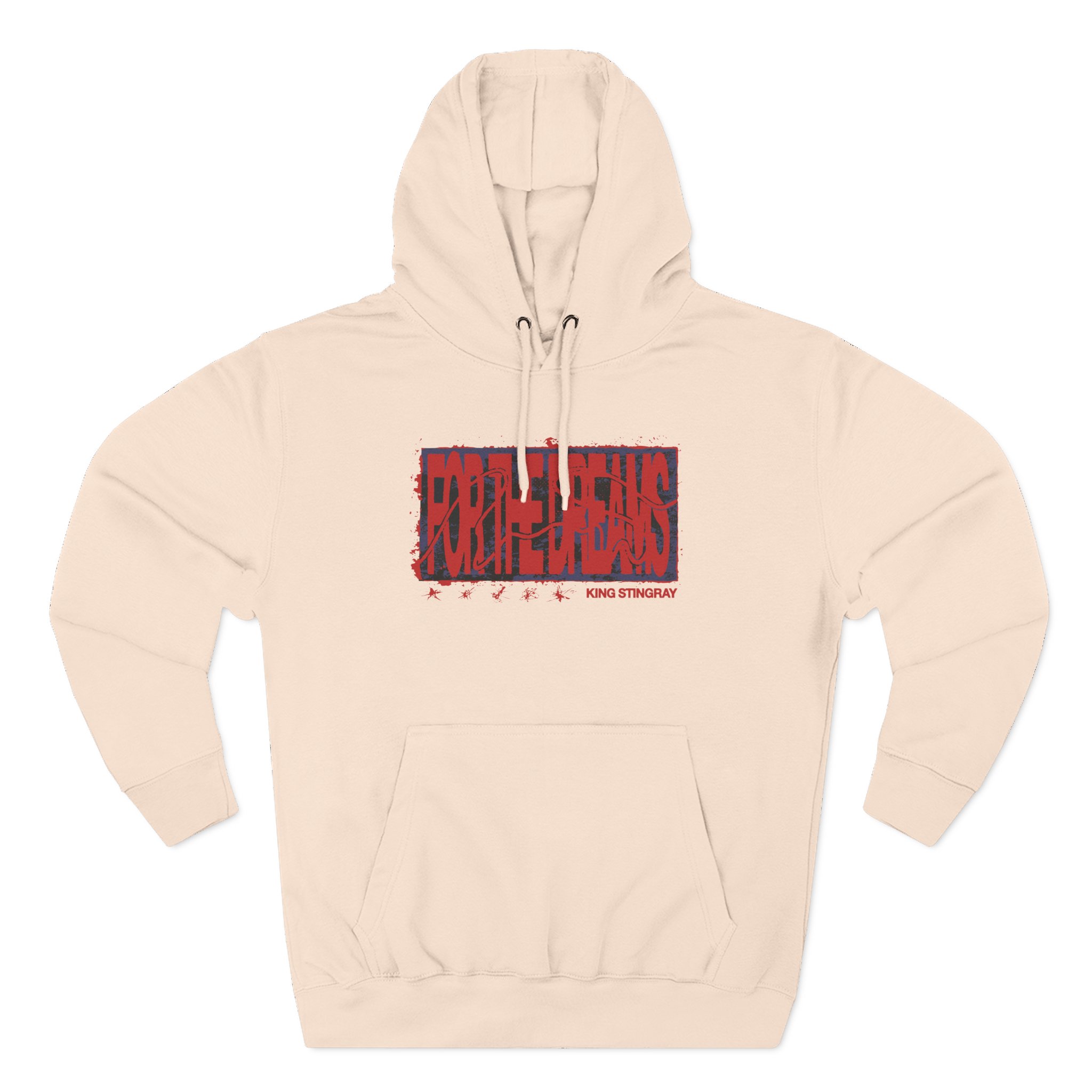 King Stingray for the Dreams Three-Panel Fleece Hoodie