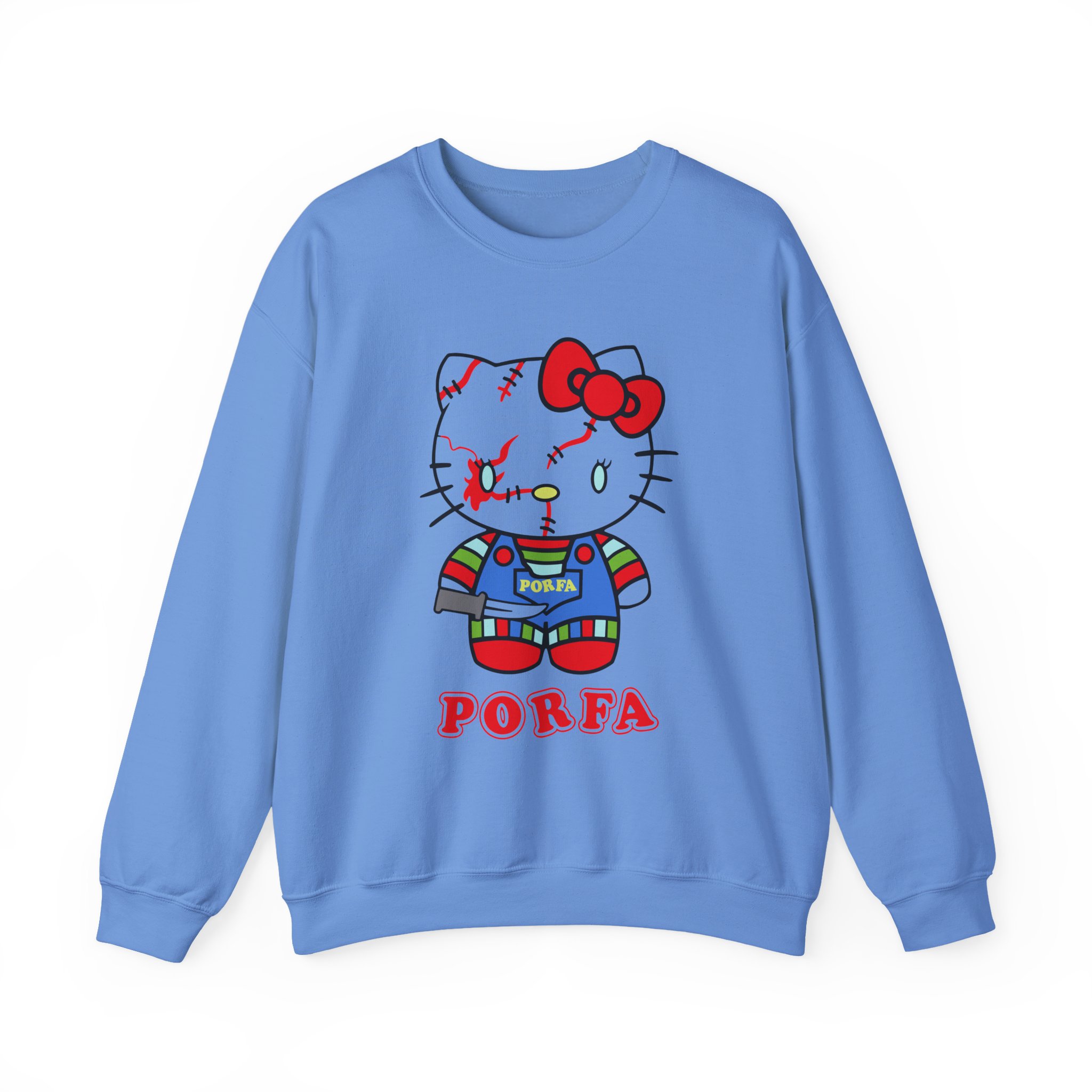 Porfa Hello Kitty Halloween Unisex Heavy Blendâ„¢ Crewneck Sweatshirt