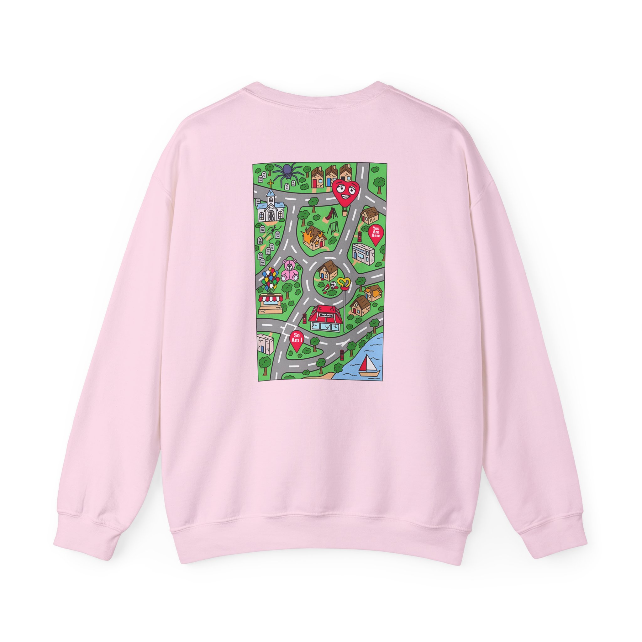 James Marriott Are We There Yet Unisex Heavy Blendâ„¢ Crewneck Sweatshirt