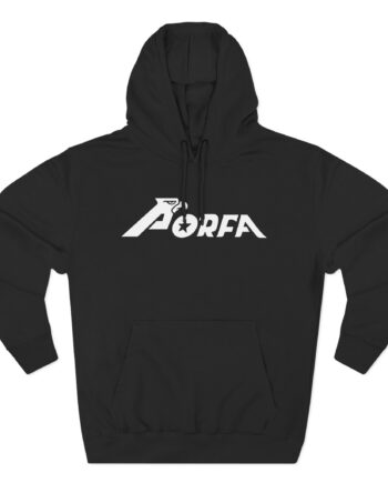 Porfa Three-Panel Fleece Hoodie
