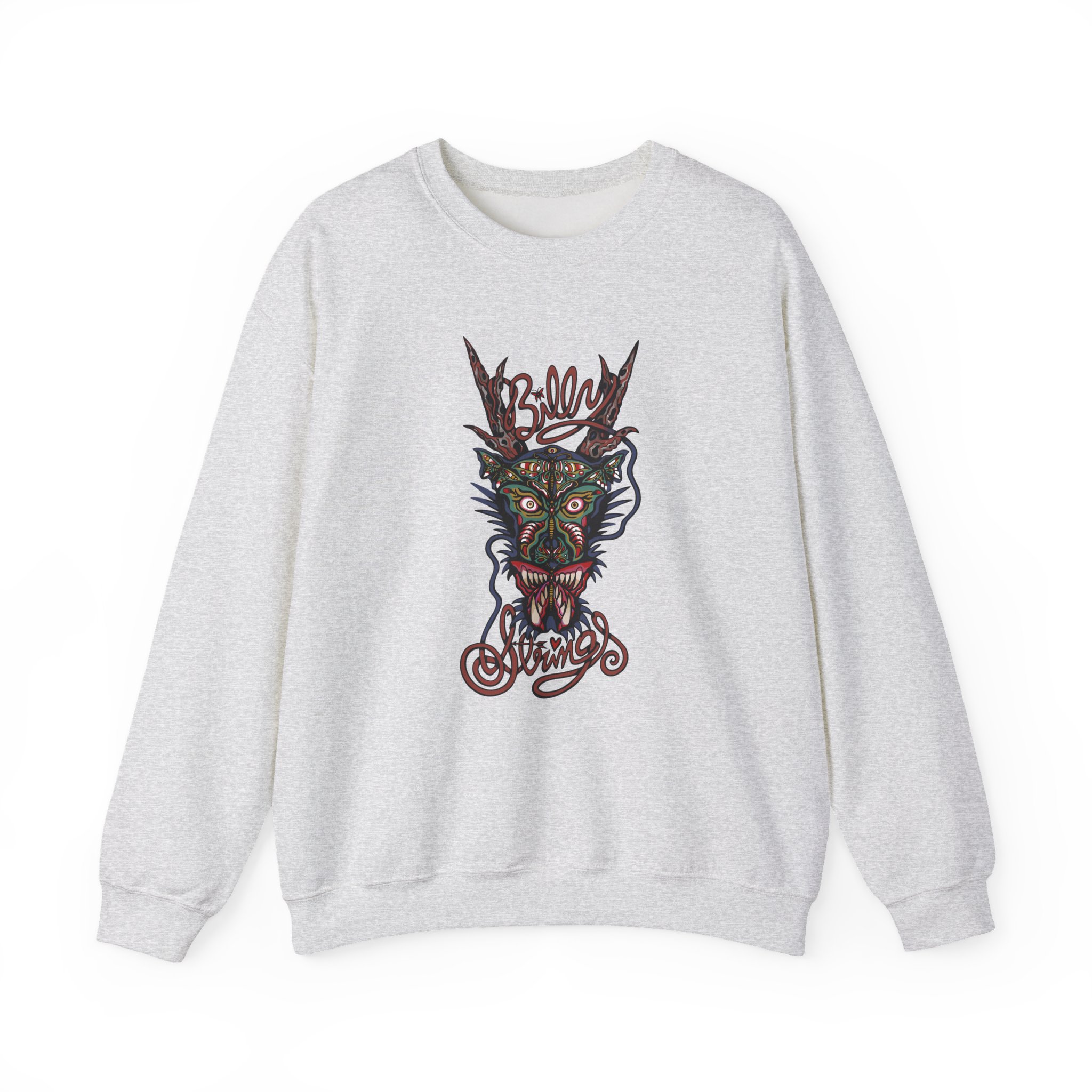 Billy Strings Butterfly Dragon Unisex Heavy Blendâ„¢ Crewneck Sweatshirt
