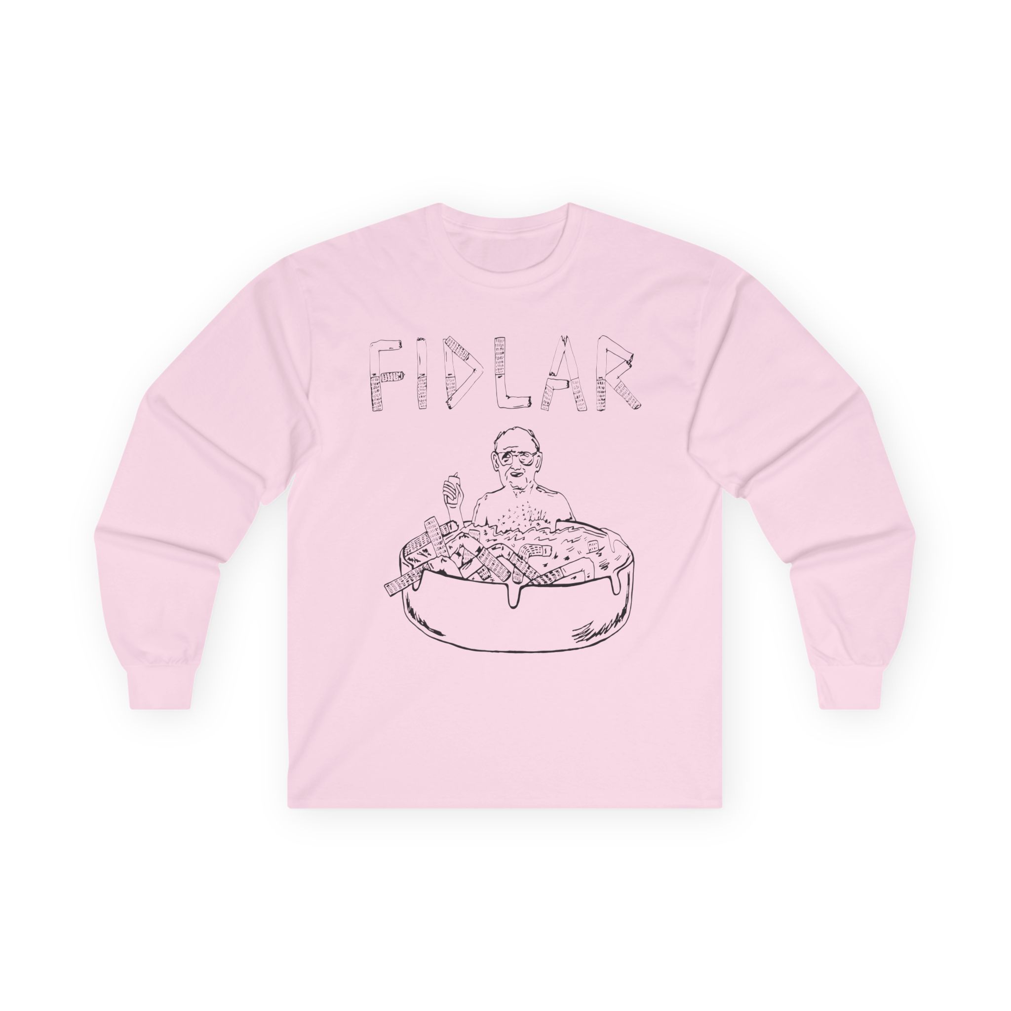 Fidlar Ashtray Unisex Ultra Cotton Long Sleeve Tee