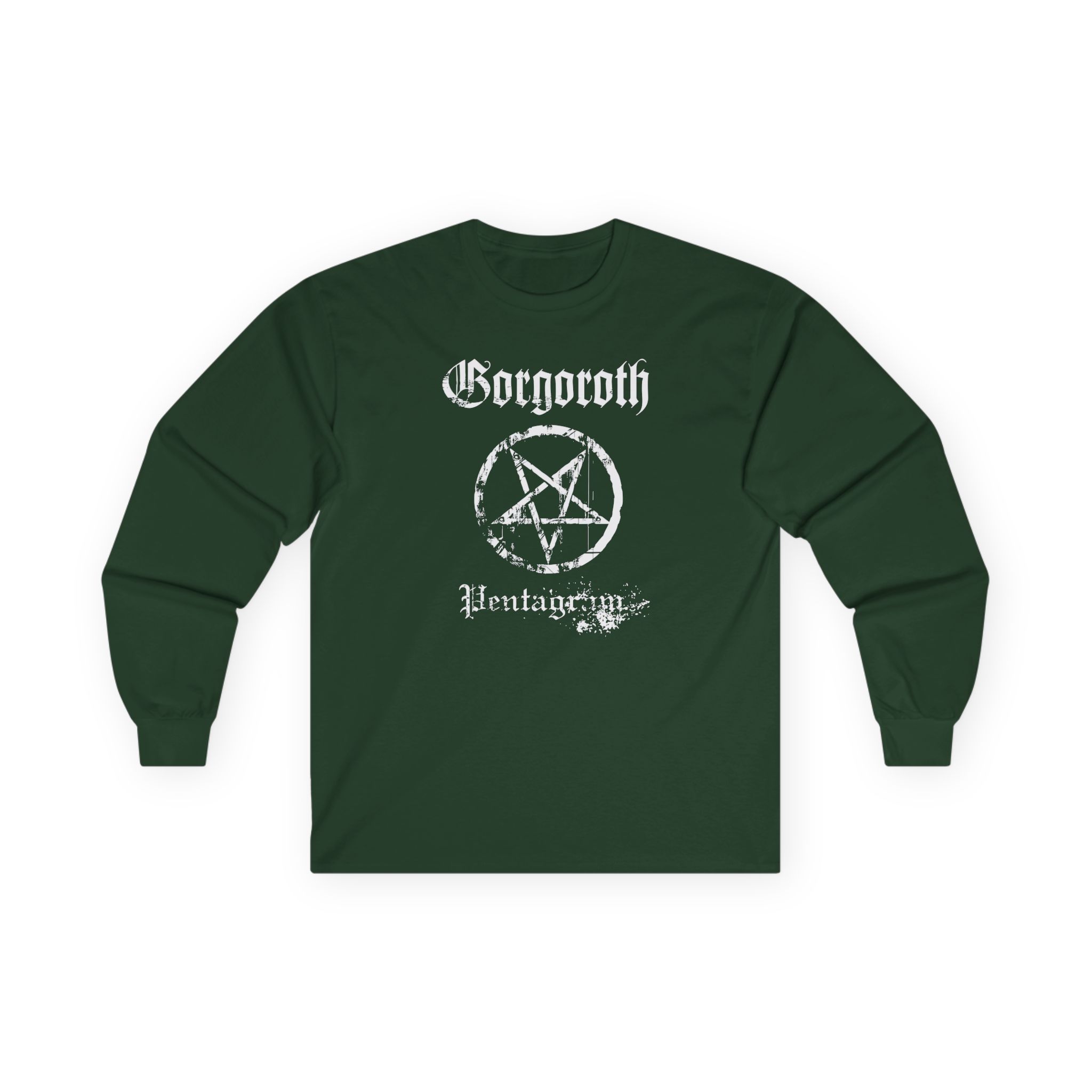 Gorgoroth Pentagram Unisex Ultra Cotton Long Sleeve Tee