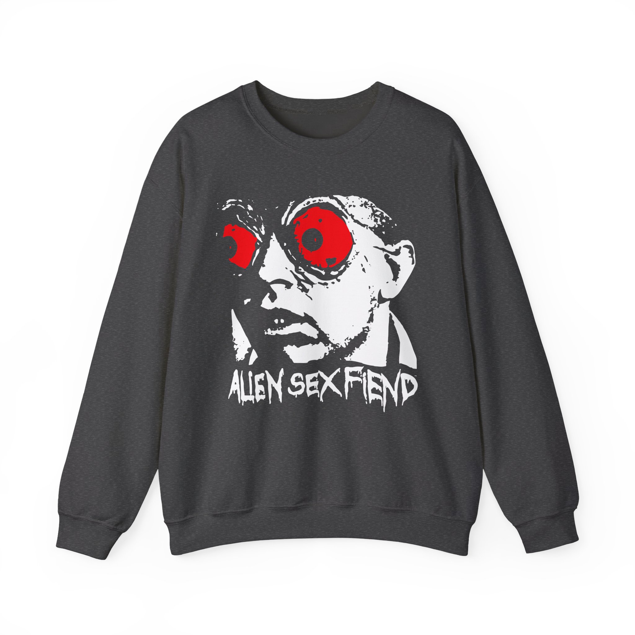 Alien Sex Fiend Acid Bath Unisex Heavy Blendâ„¢ Crewneck Sweatshirt