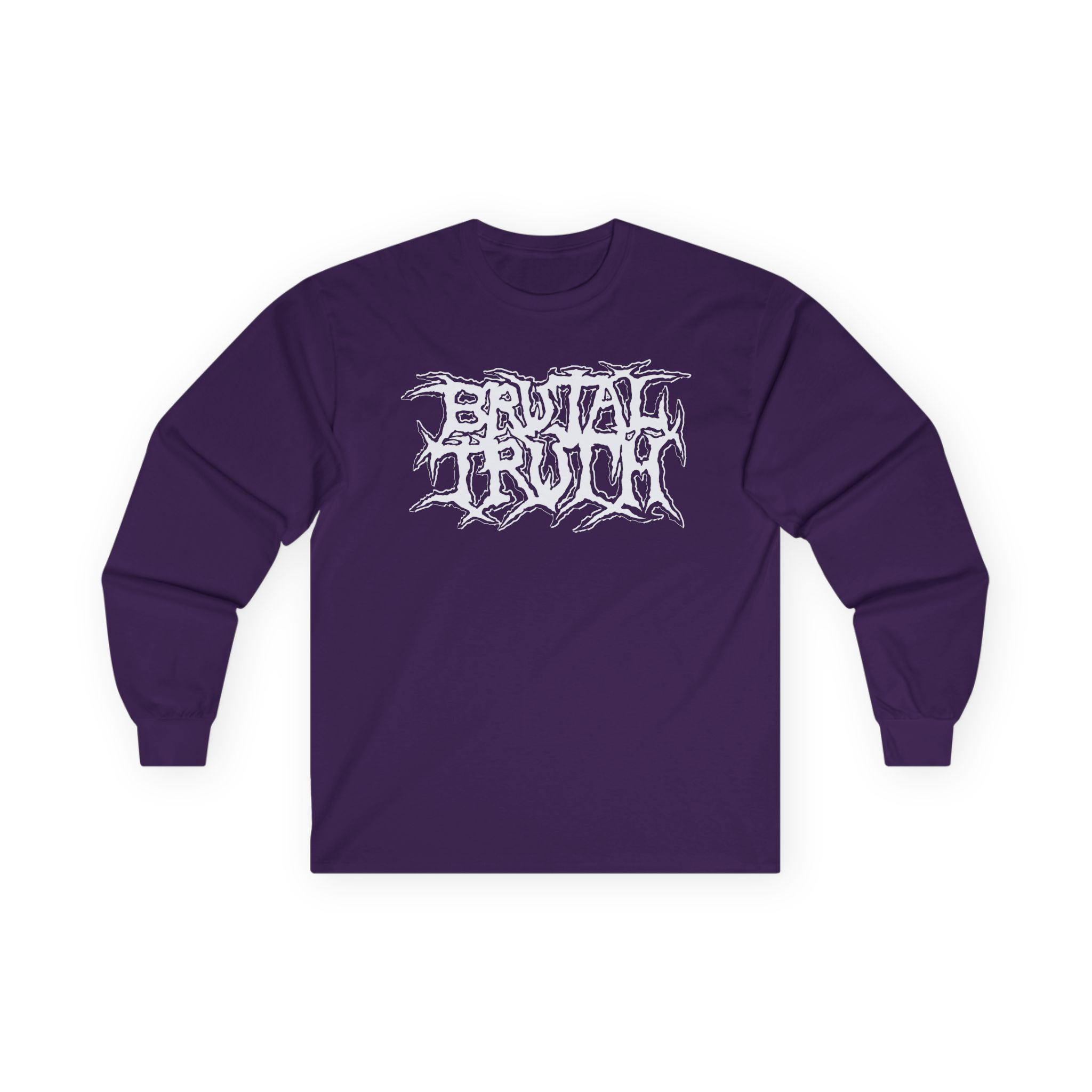 Brutal Truth Logo Unisex Ultra Cotton Long Sleeve Tee